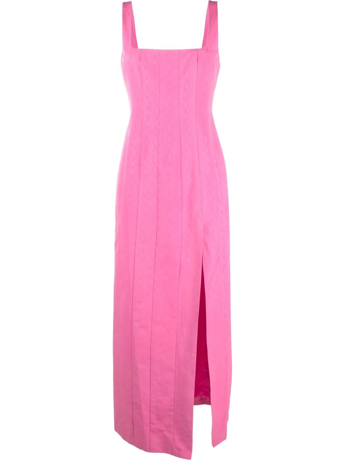 Portrait square-neck dress