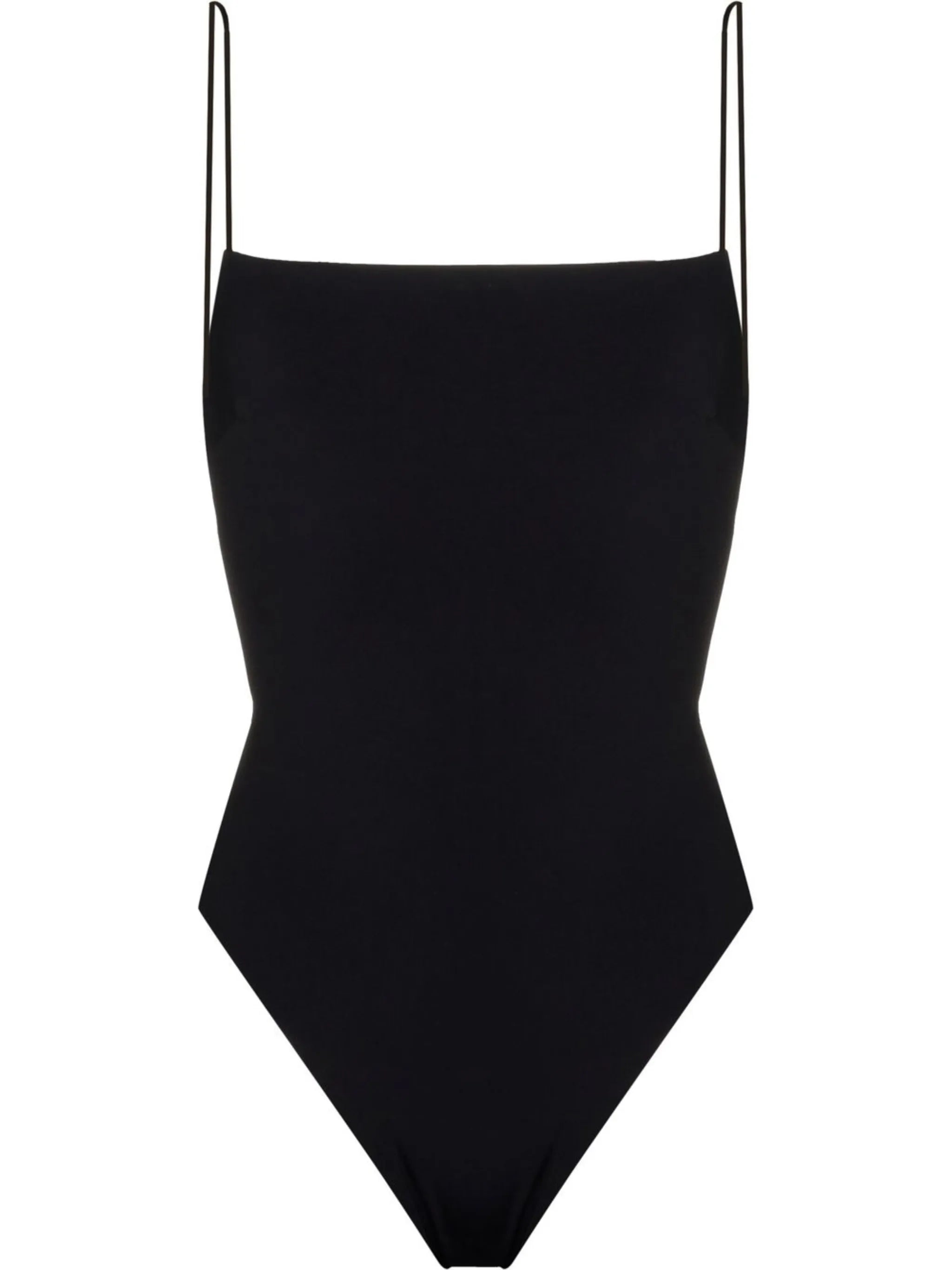 x Ziah Fine Strap low-back swimsuit