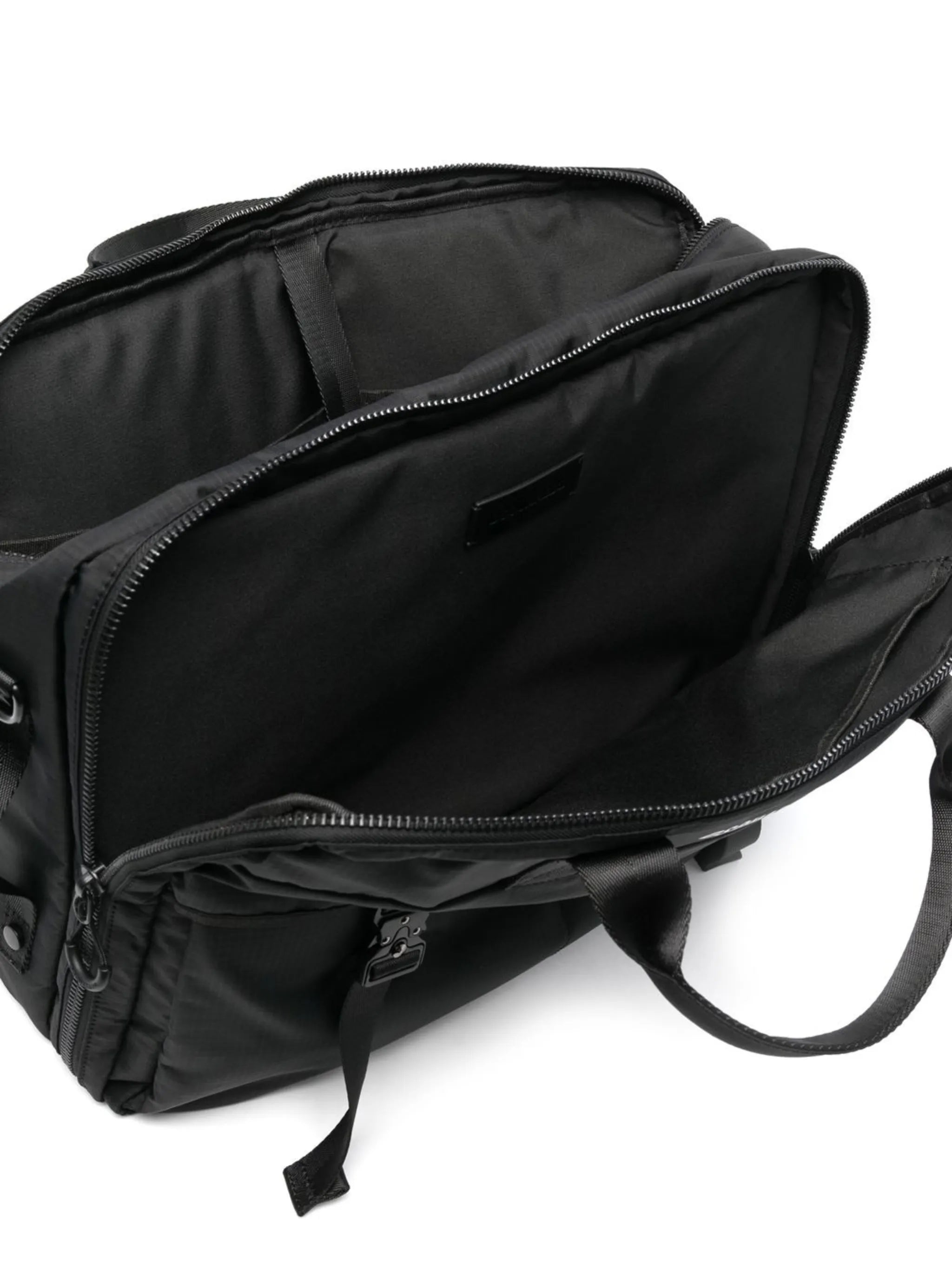 Ceresio 9 logo-print briefcase