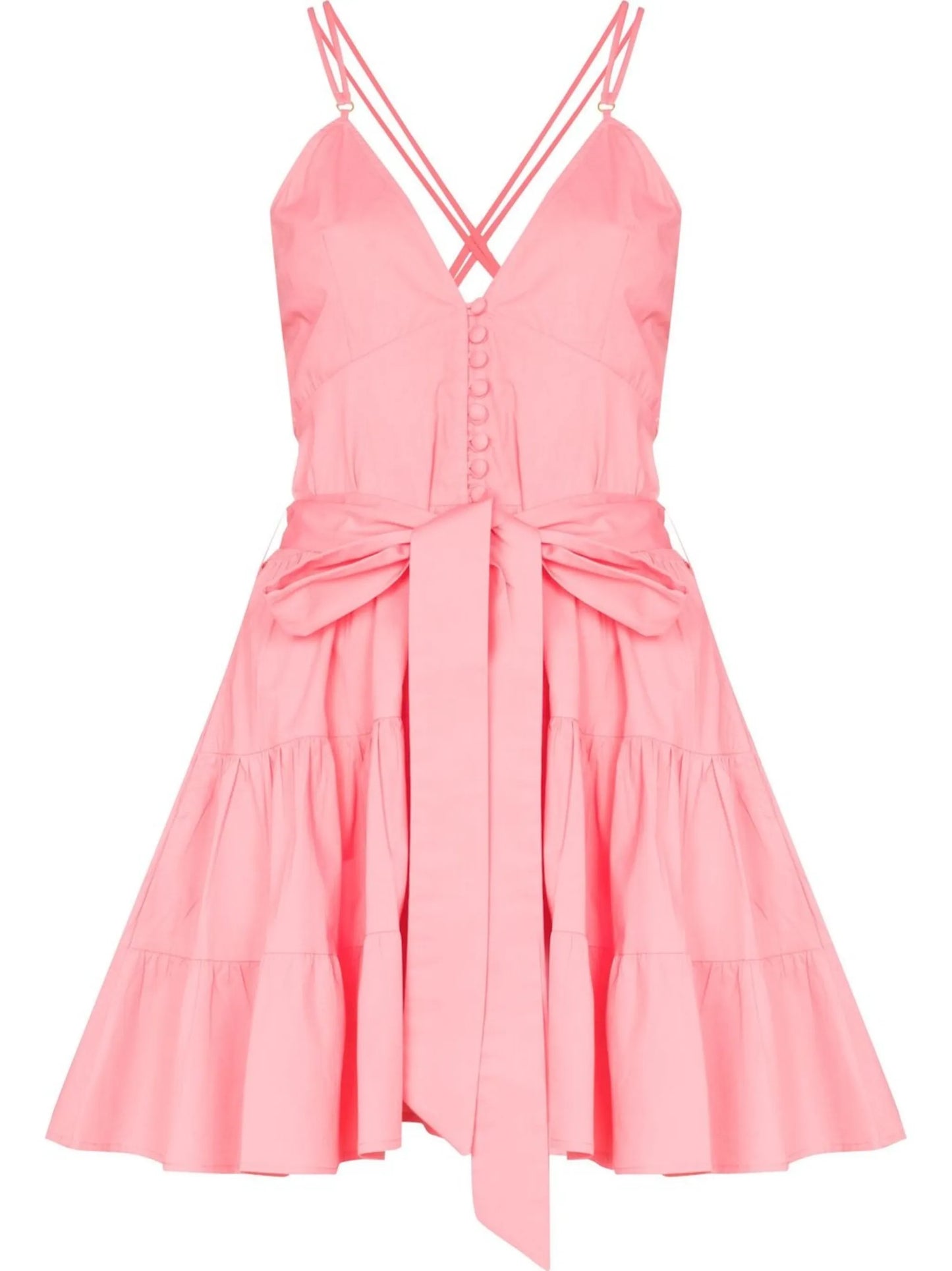 Celeste belted mini dress