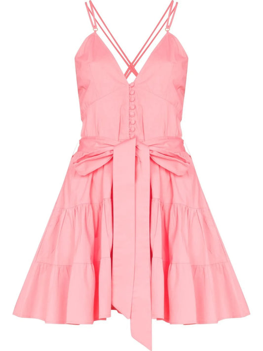 Celeste belted mini dress