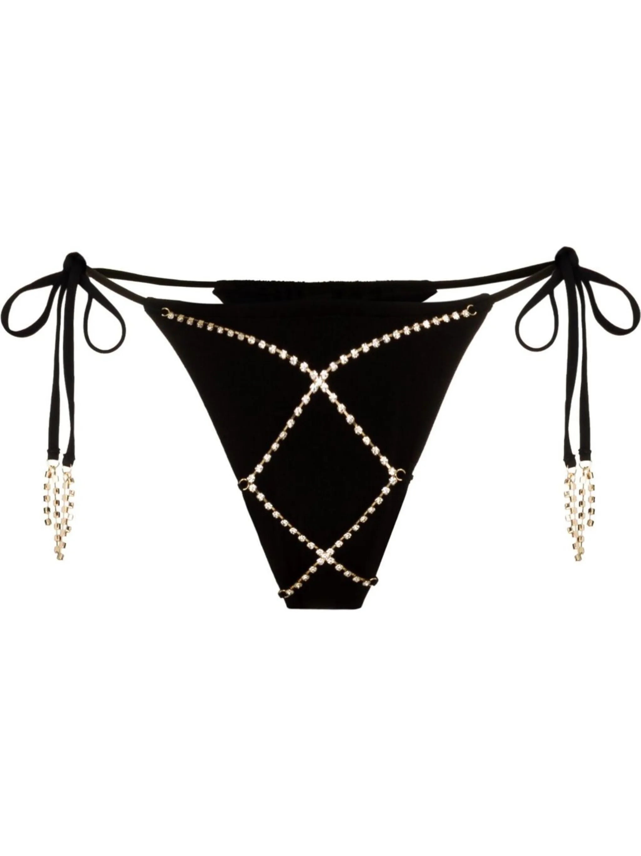 Wilona rhinestone bikini bottoms