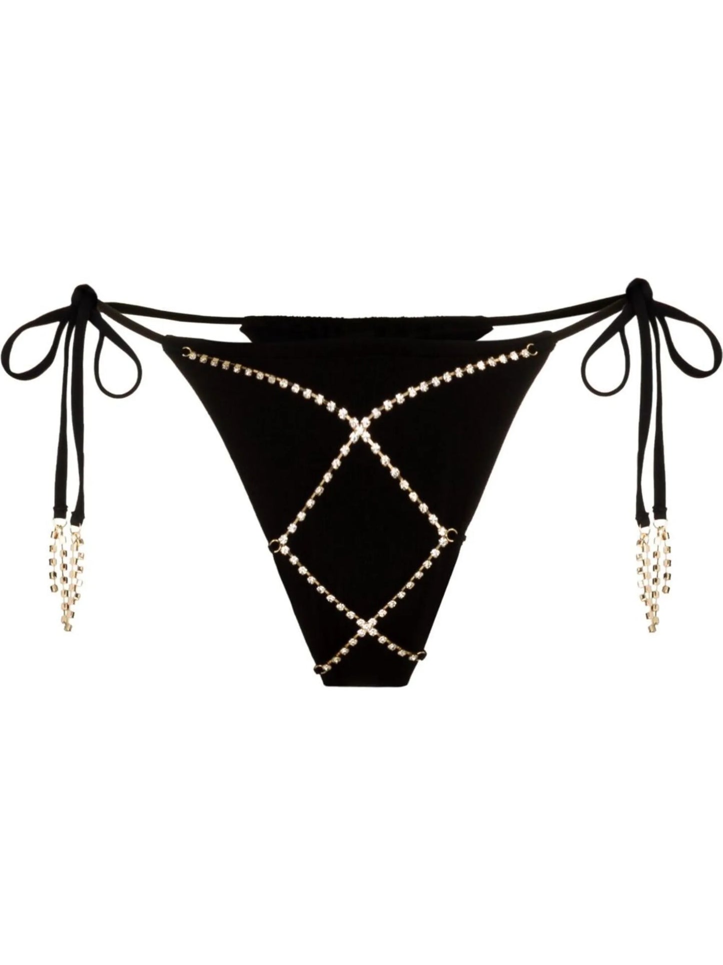 Wilona rhinestone bikini bottoms