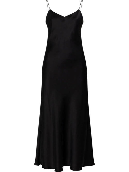 Lyon maxi slip dress