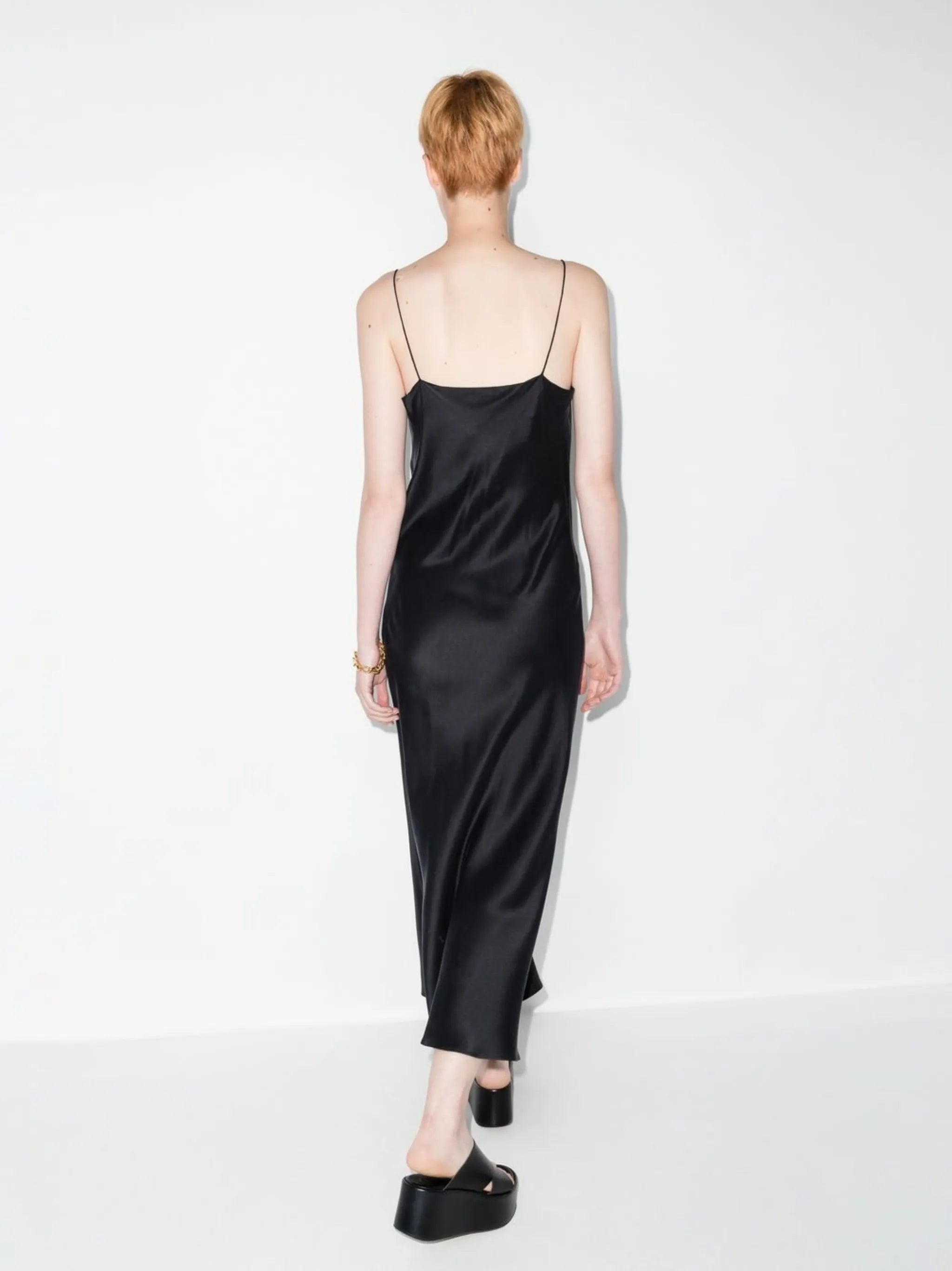 Lyon maxi slip dress