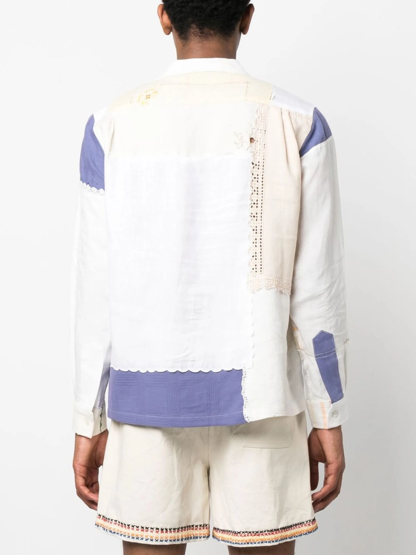 patchwork napkin shirt