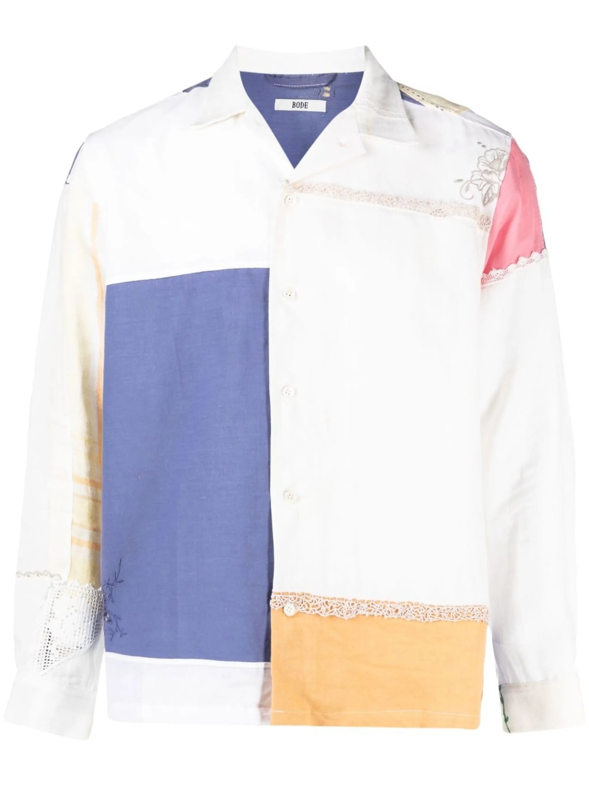 patchwork napkin shirt