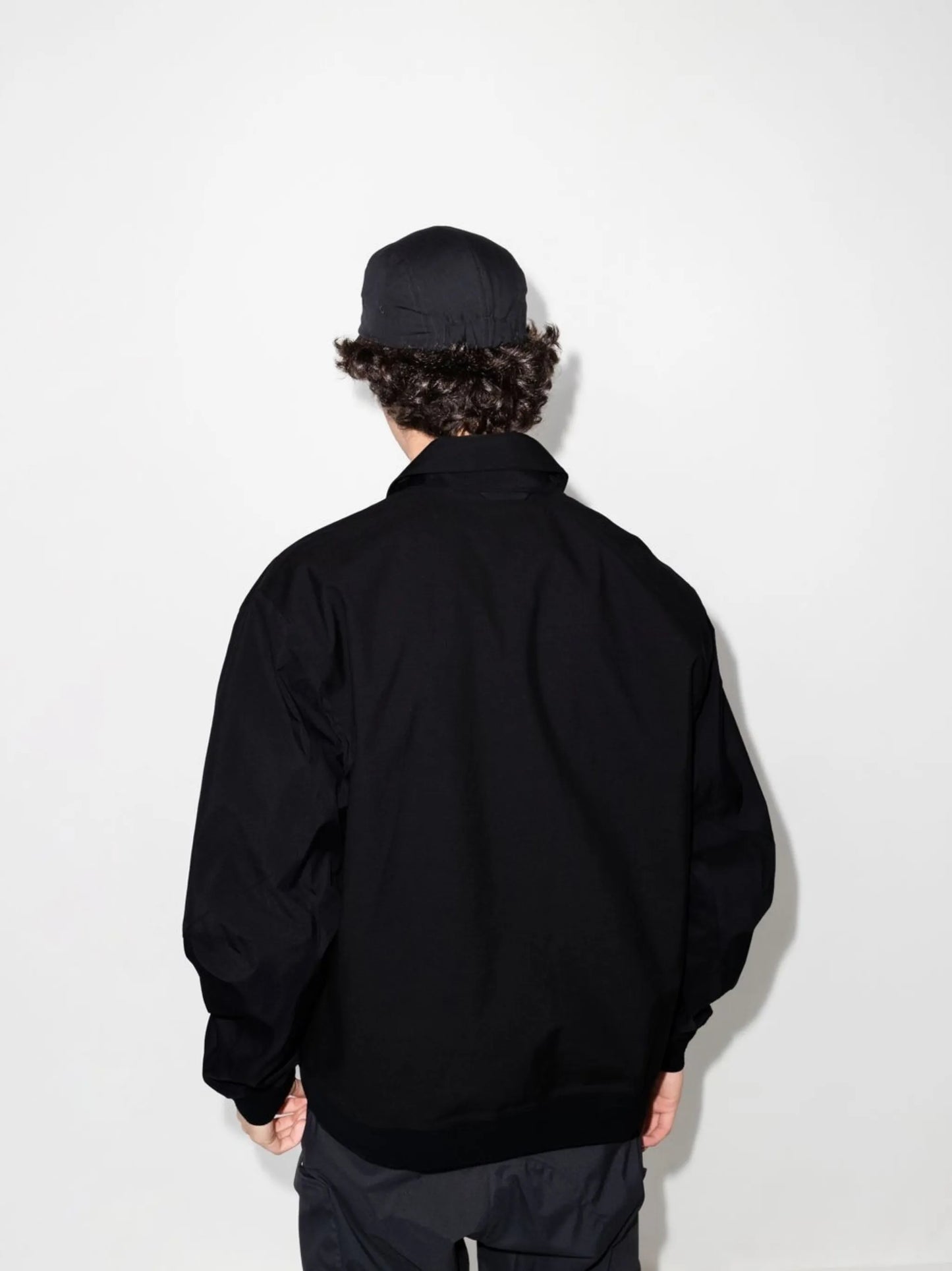 logo-patch shirt jacket