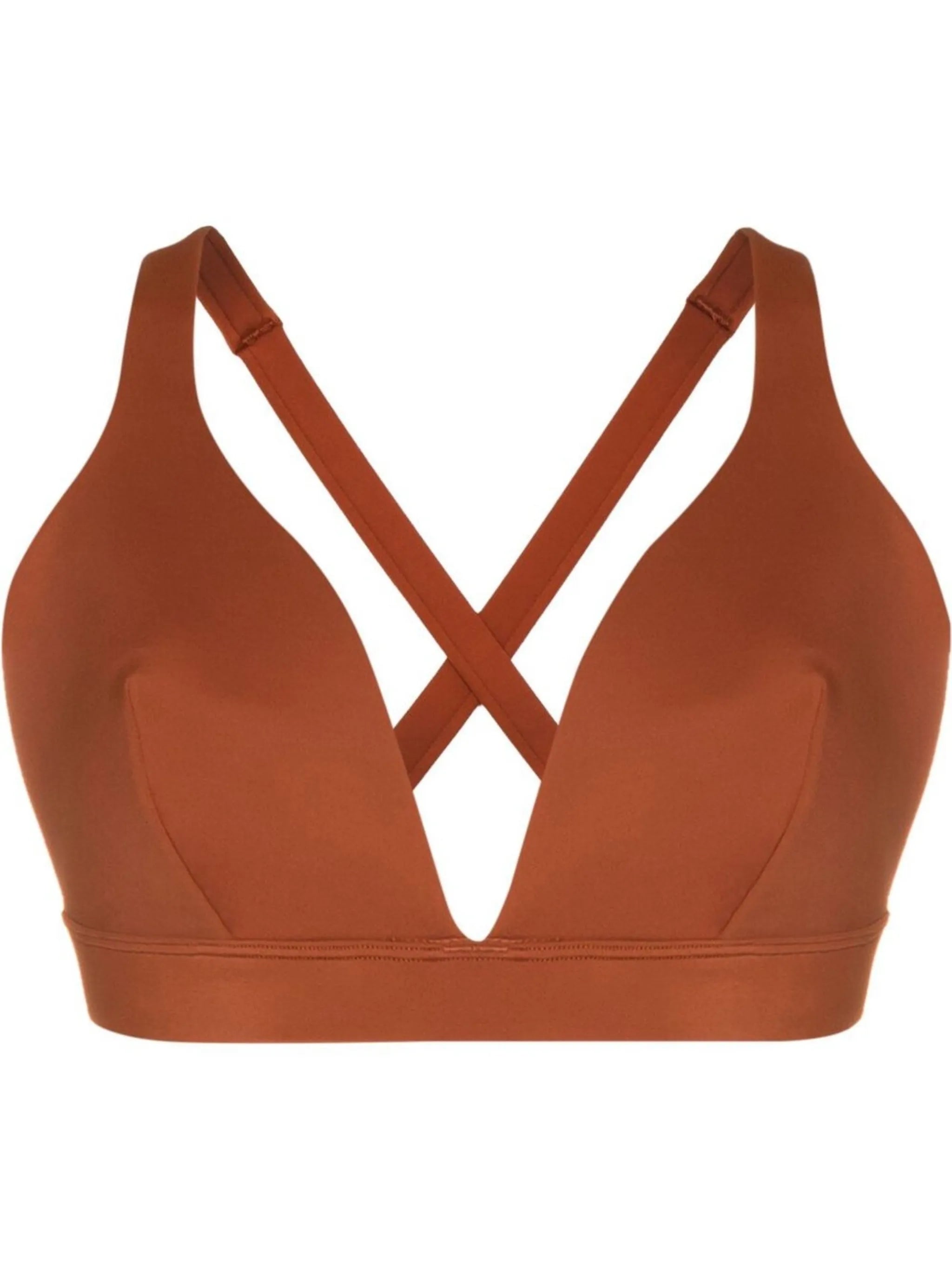 cross-strap bikini top
