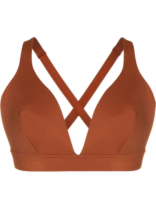 cross-strap bikini top