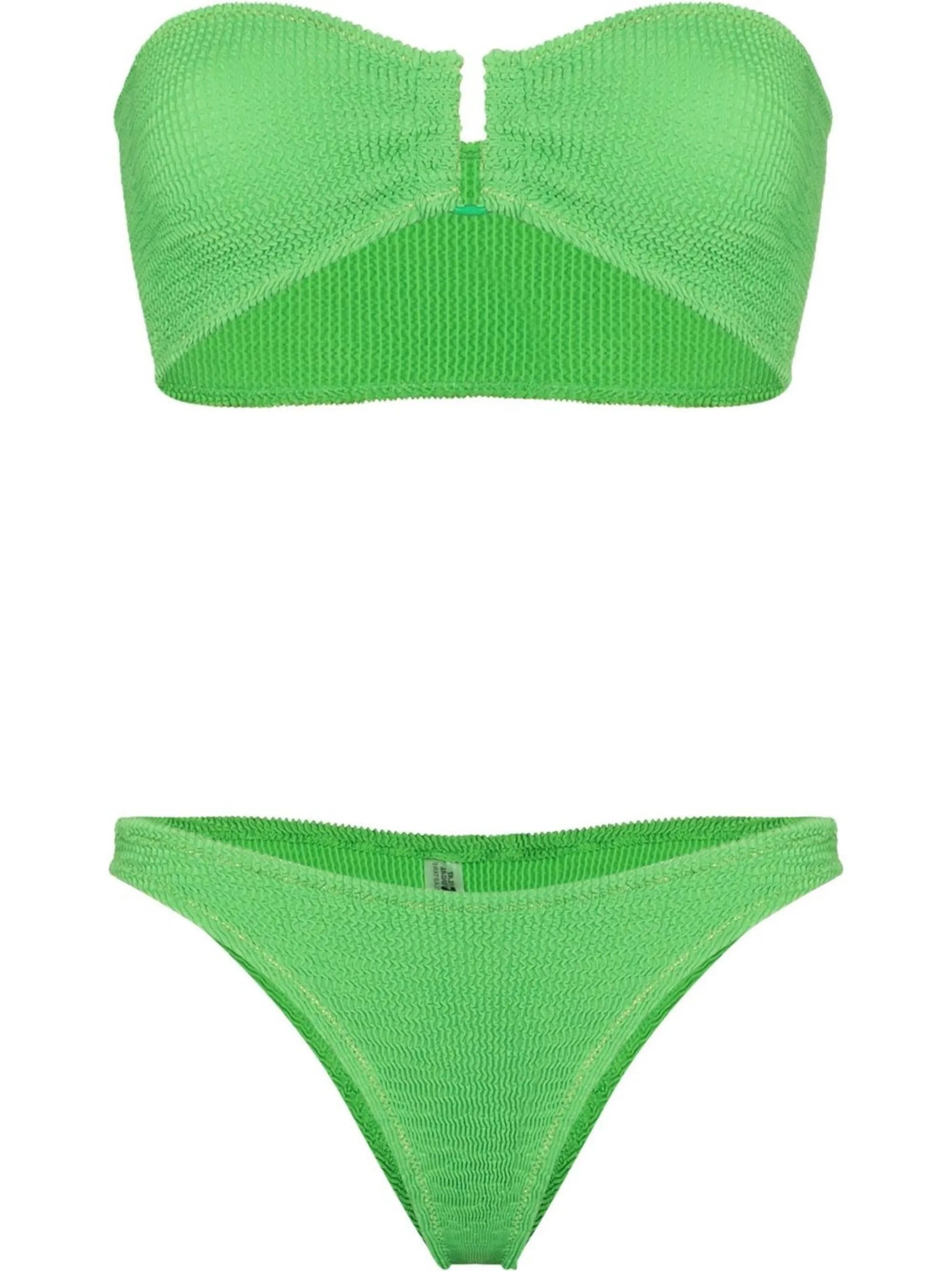 Ausilia ruched bandeau bikini