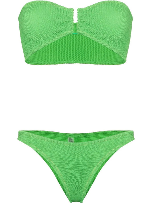 Ausilia ruched bandeau bikini