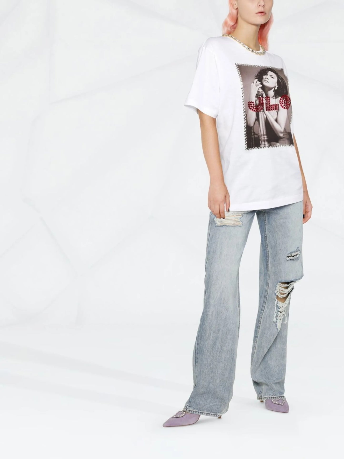 J.Lo photograph-print T-Shirt