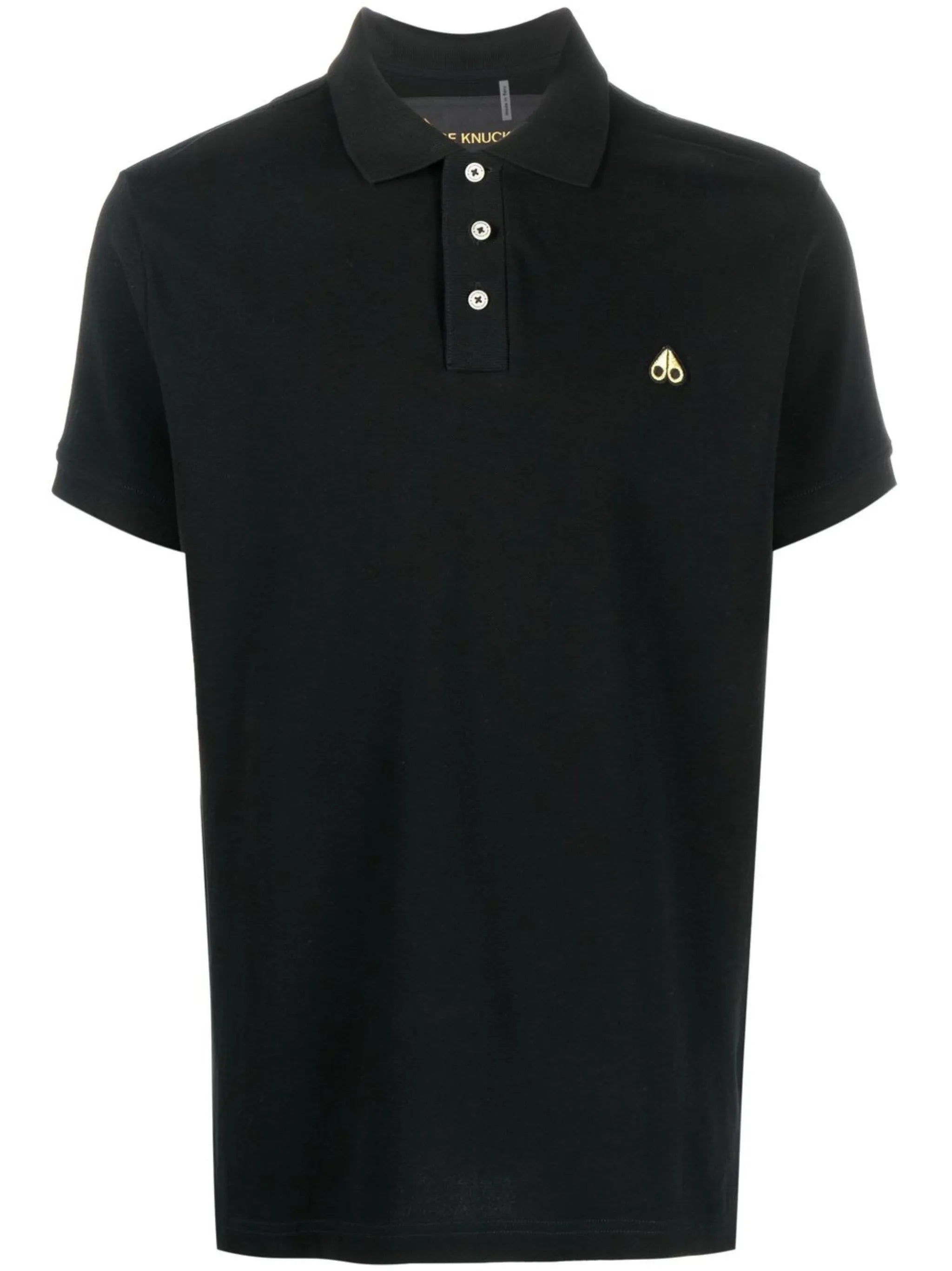 logo patch polo shirt