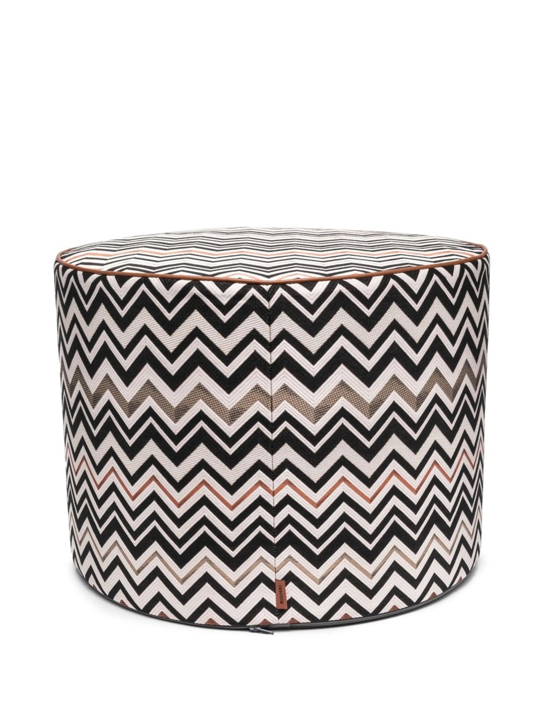 Belfast zig-zag pouf