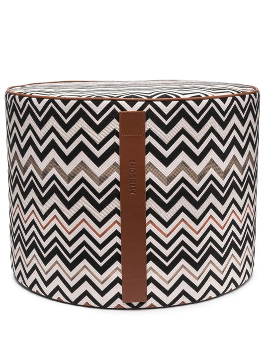 Belfast zig-zag pouf