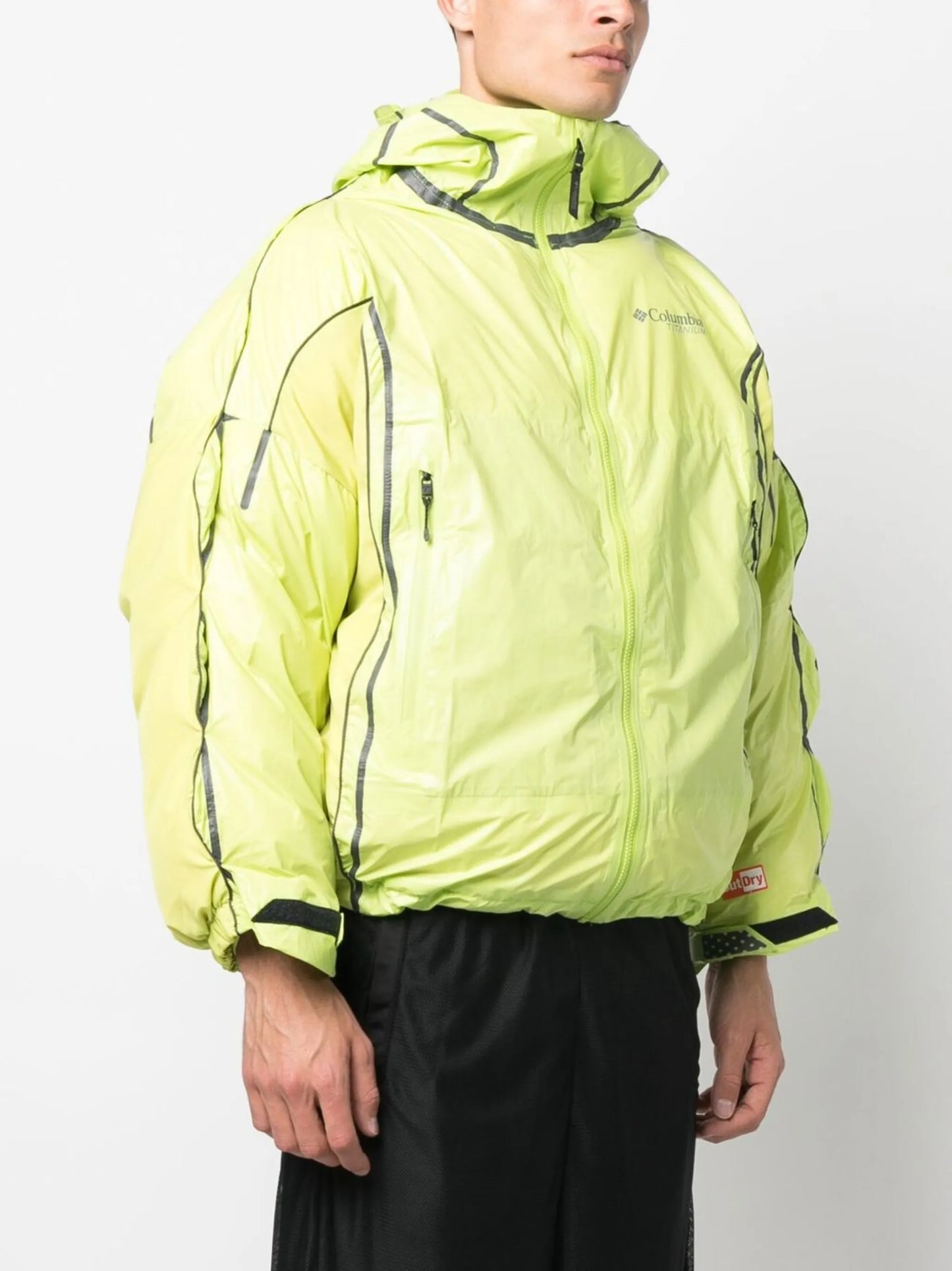 x Columbia upcycled bubble jacket