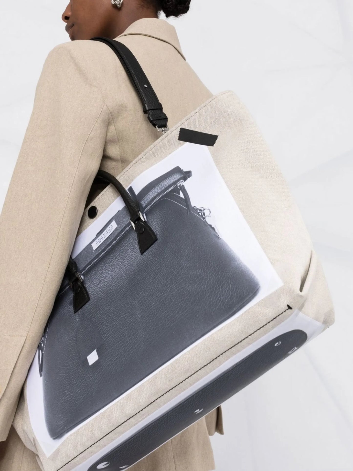 5AC trompe-l'oeil tote bag