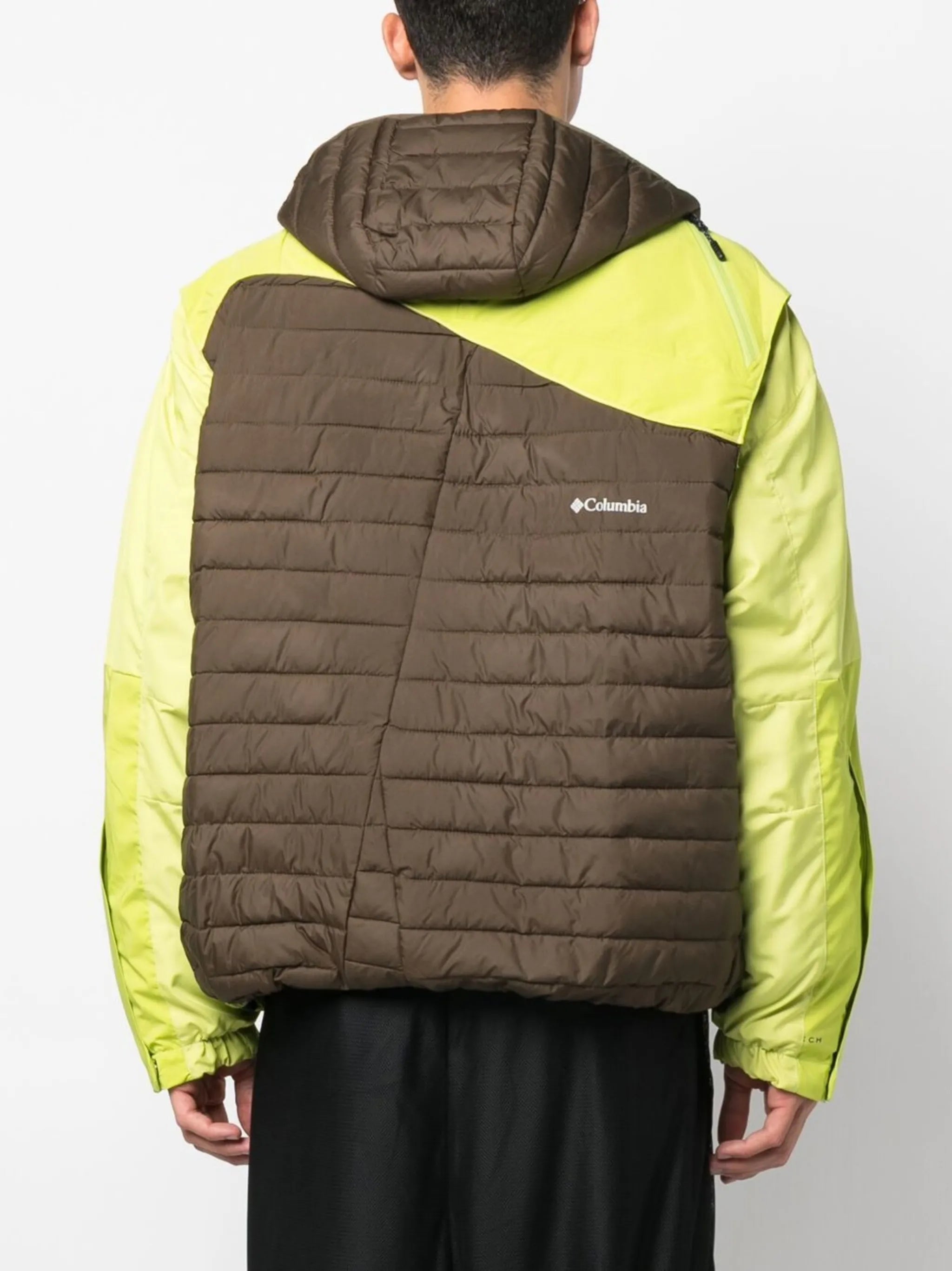 x Columbia upcycled puffer jacket