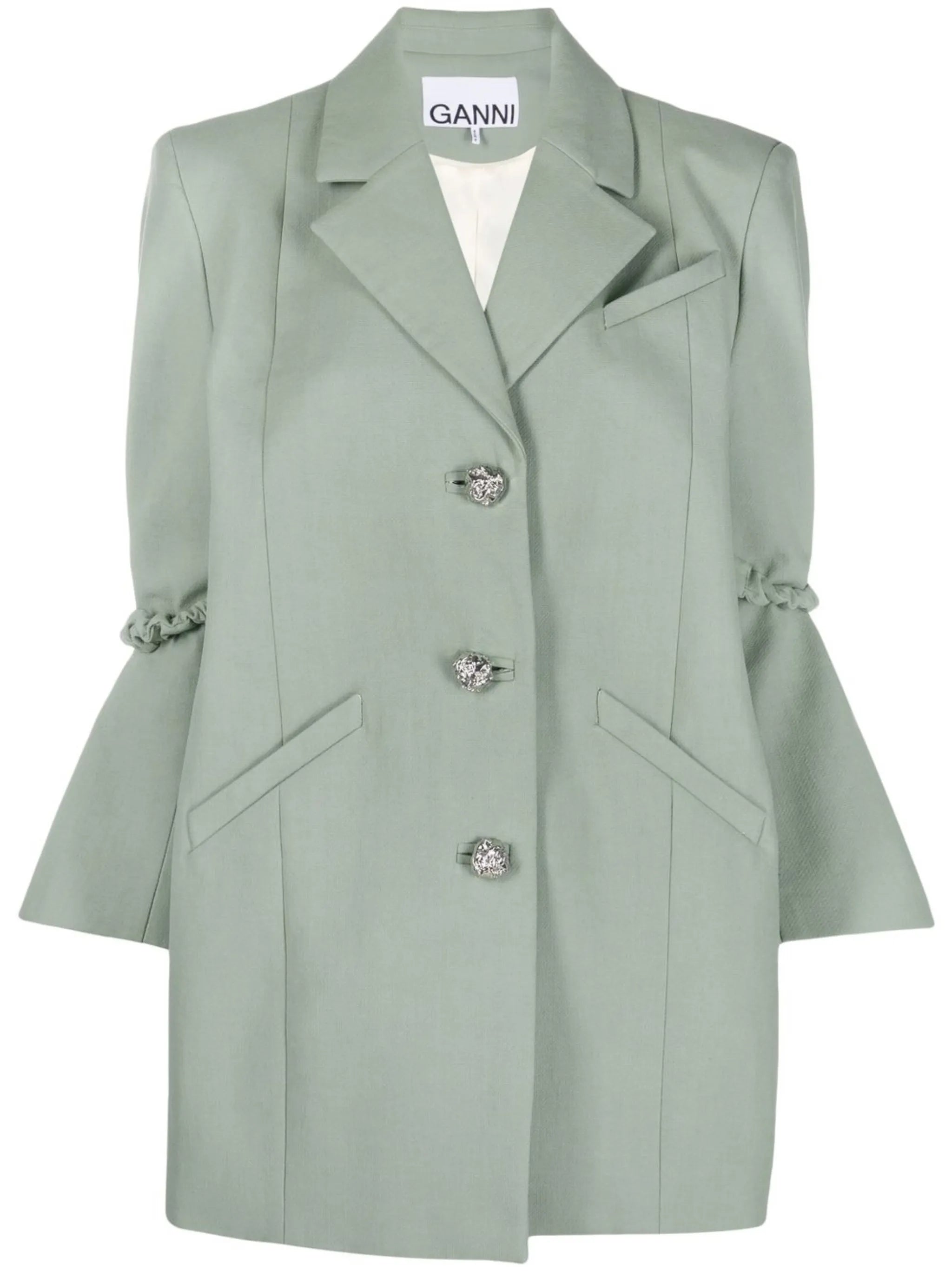 oversized single-breasted blazer