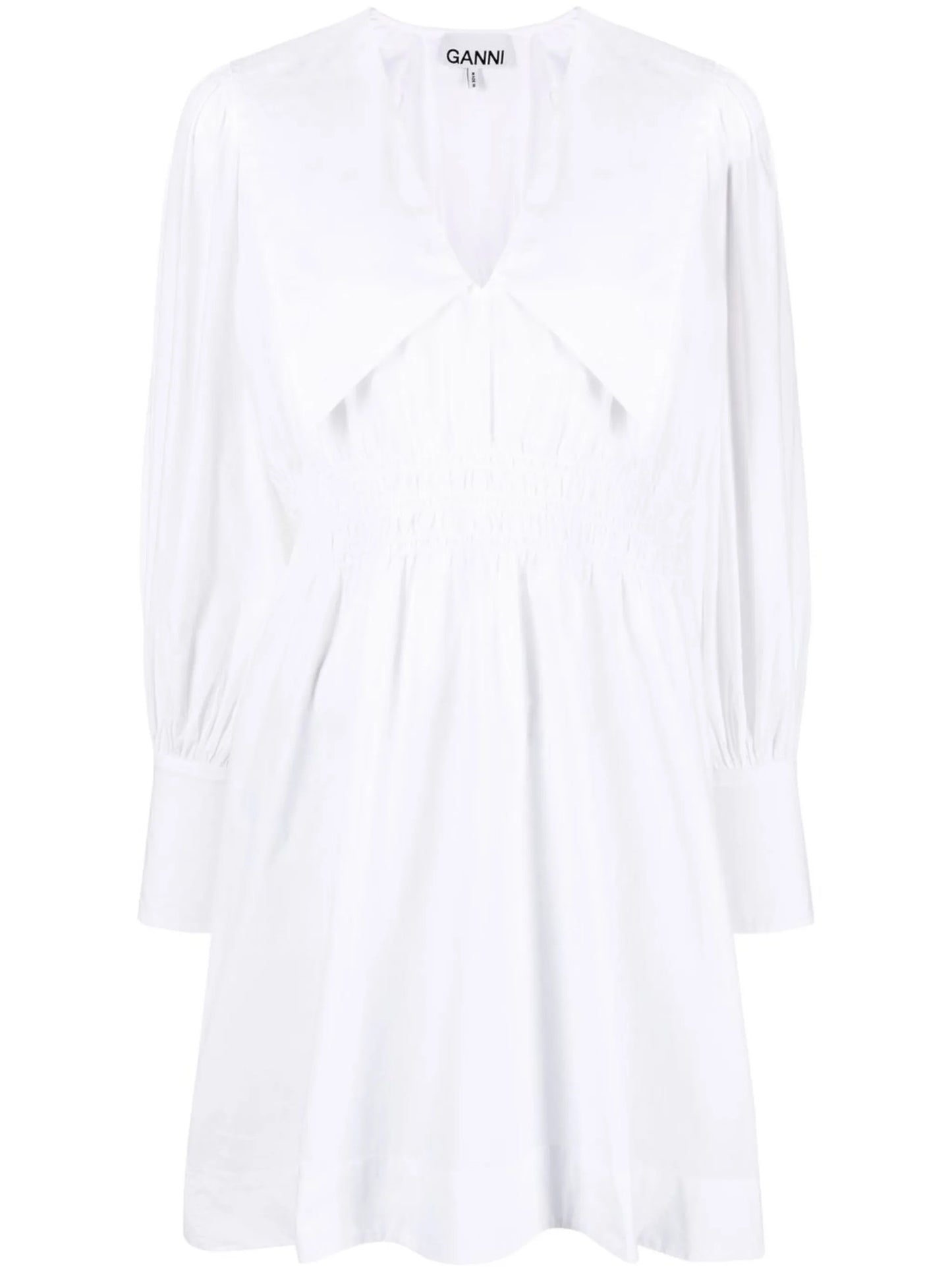 poplin mini dress
