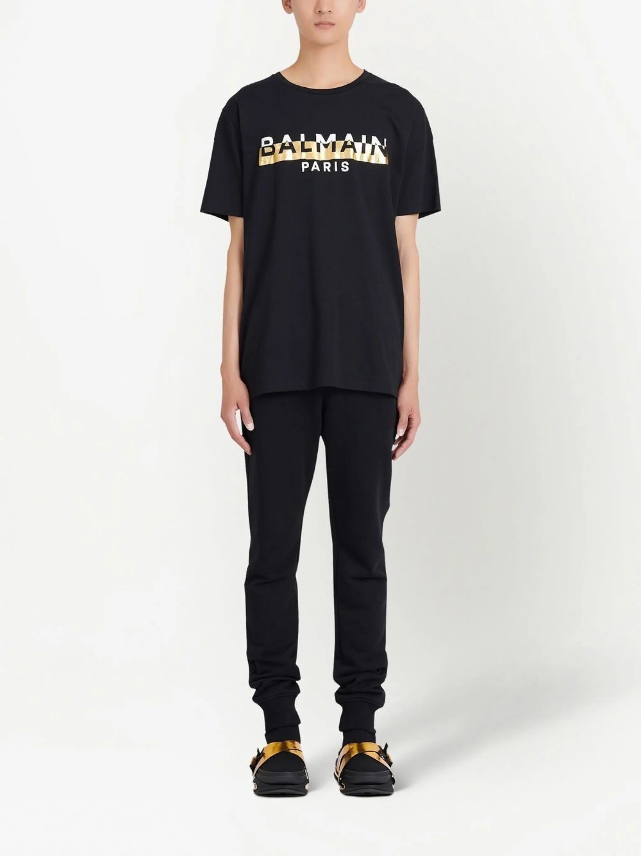 logo-print short-sleeved T-shirt