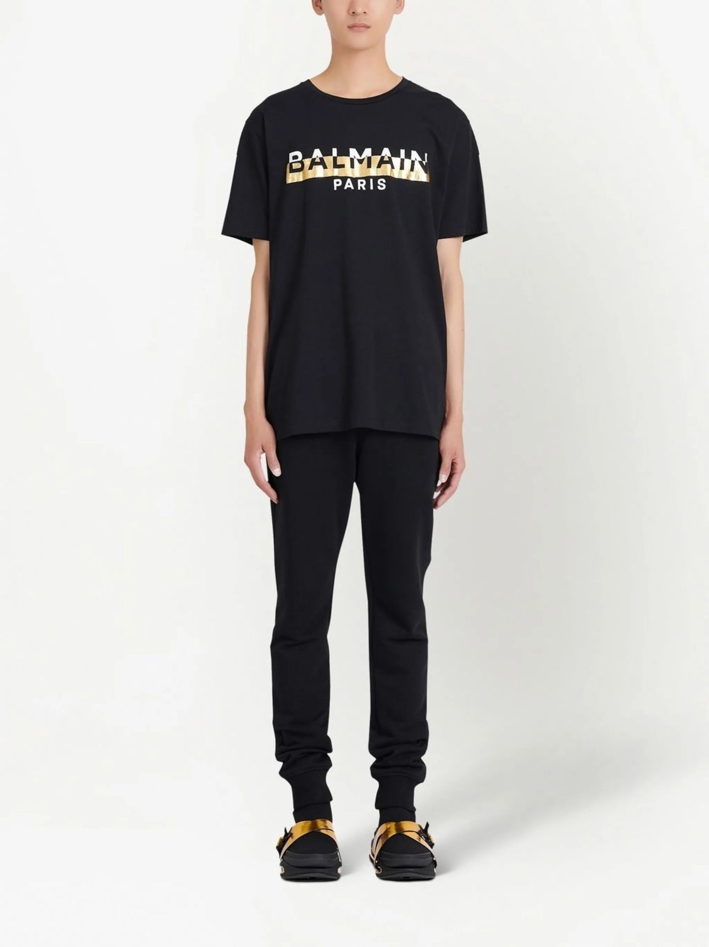 logo-print short-sleeved T-shirt