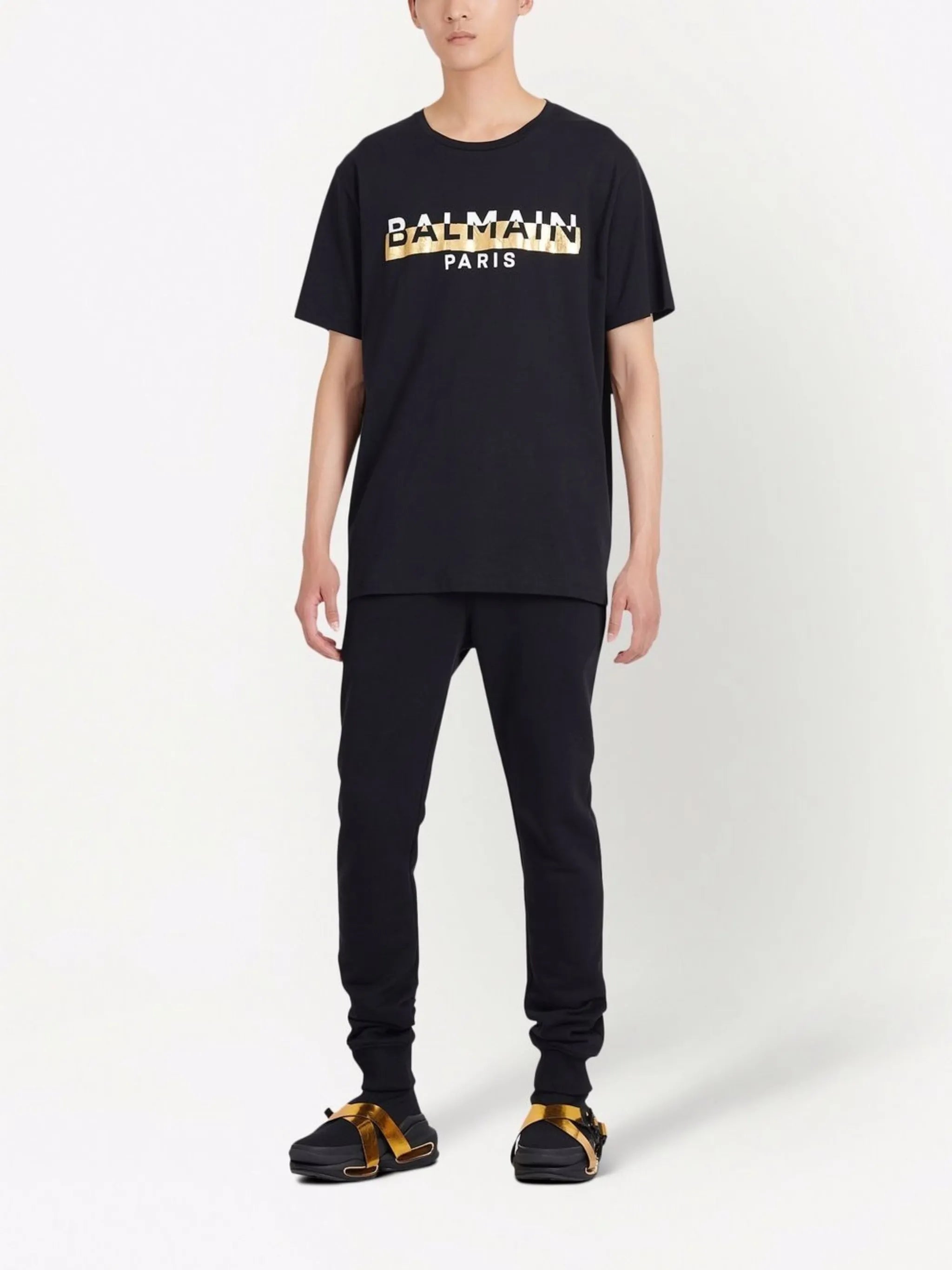logo-print short-sleeved T-shirt