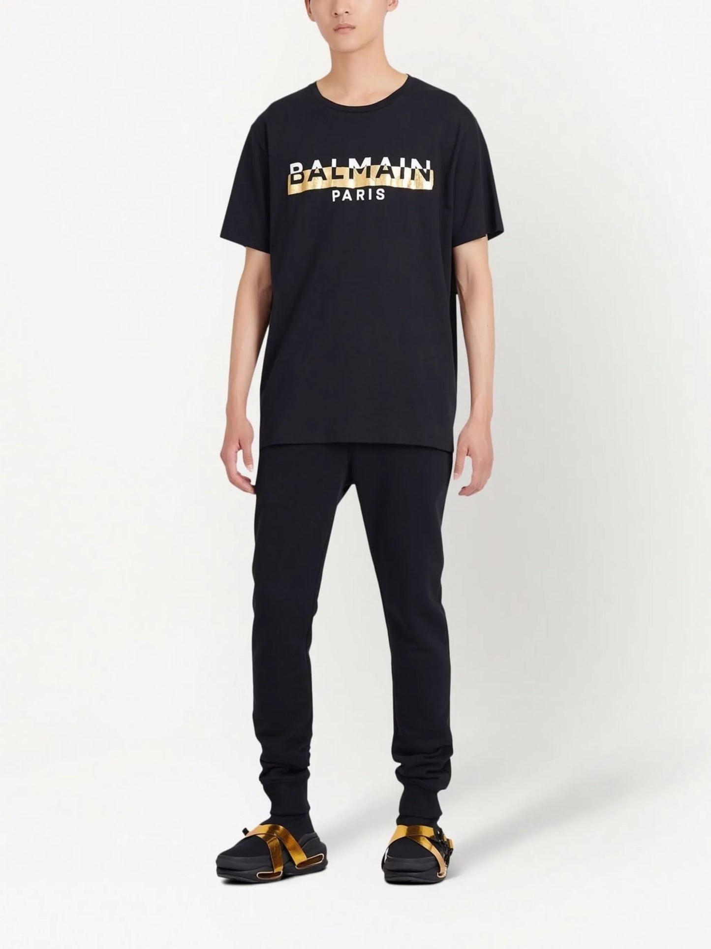 logo-print short-sleeved T-shirt