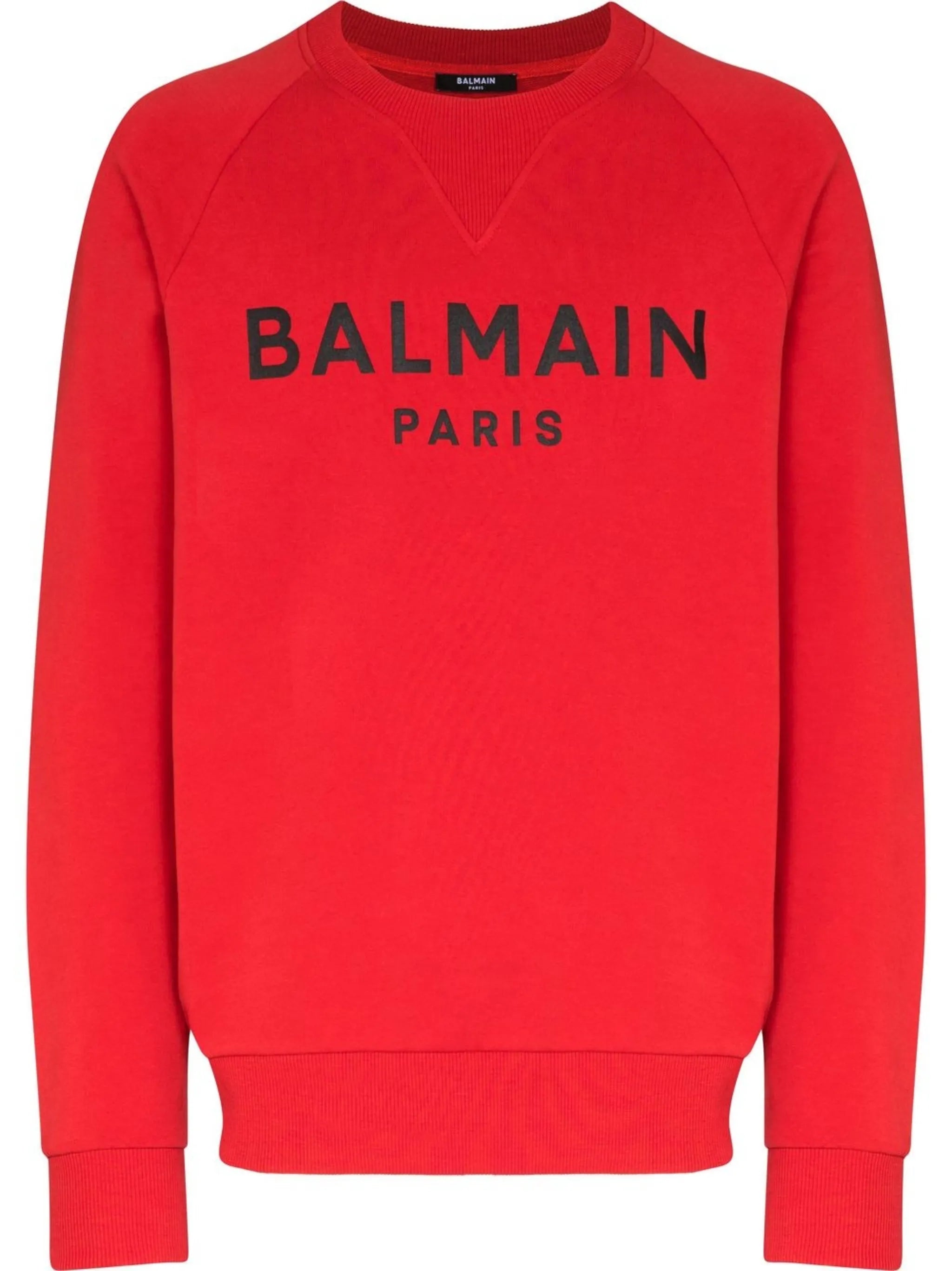logo-print crew neck sweatshirt