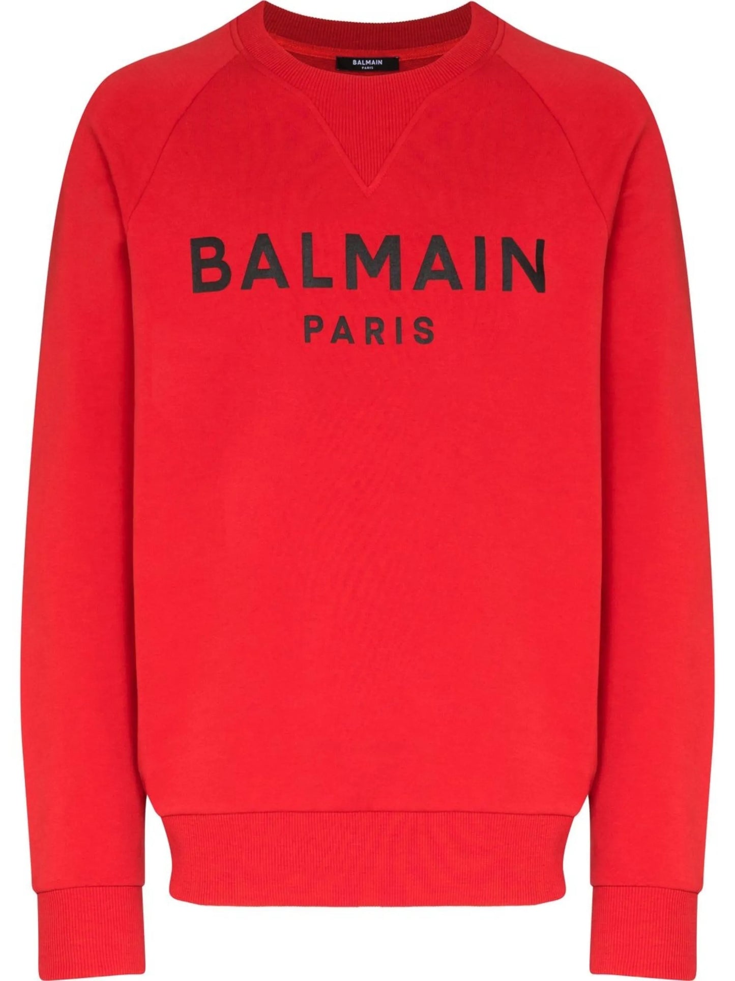 logo-print crew neck sweatshirt