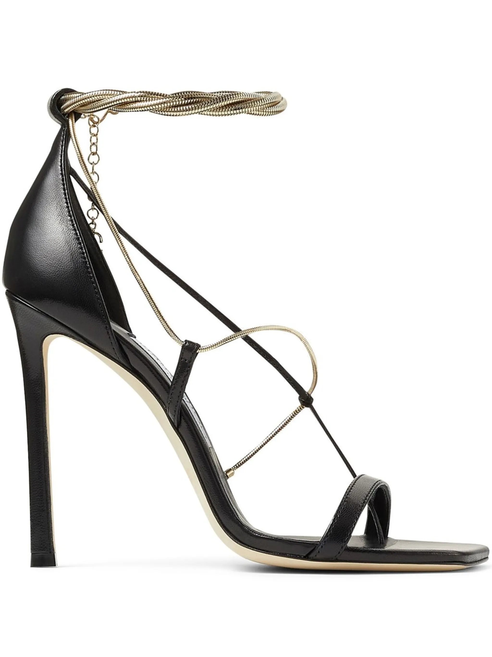 Oriana 110mm  leather sandals