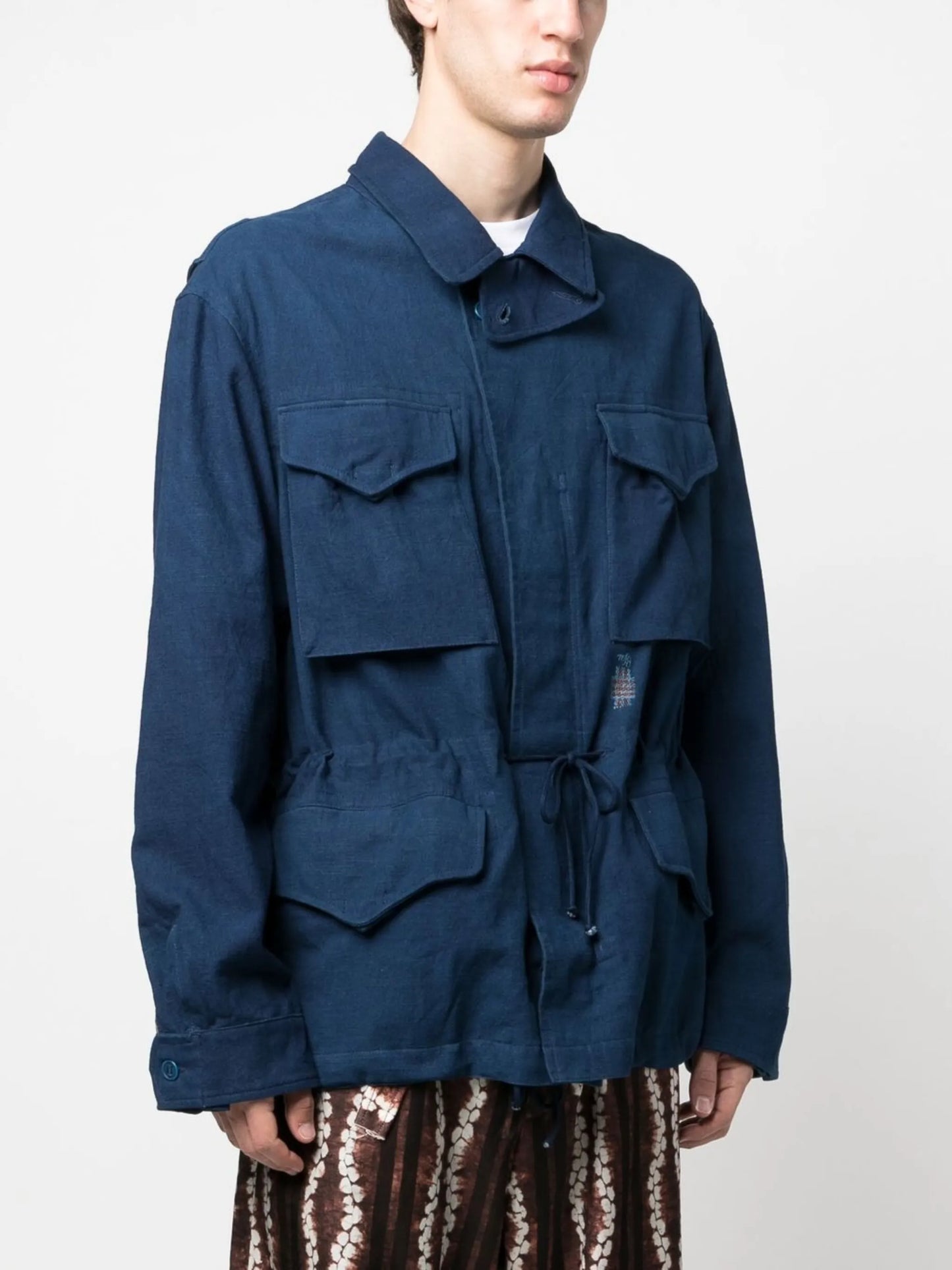 patchwork-detail jacket