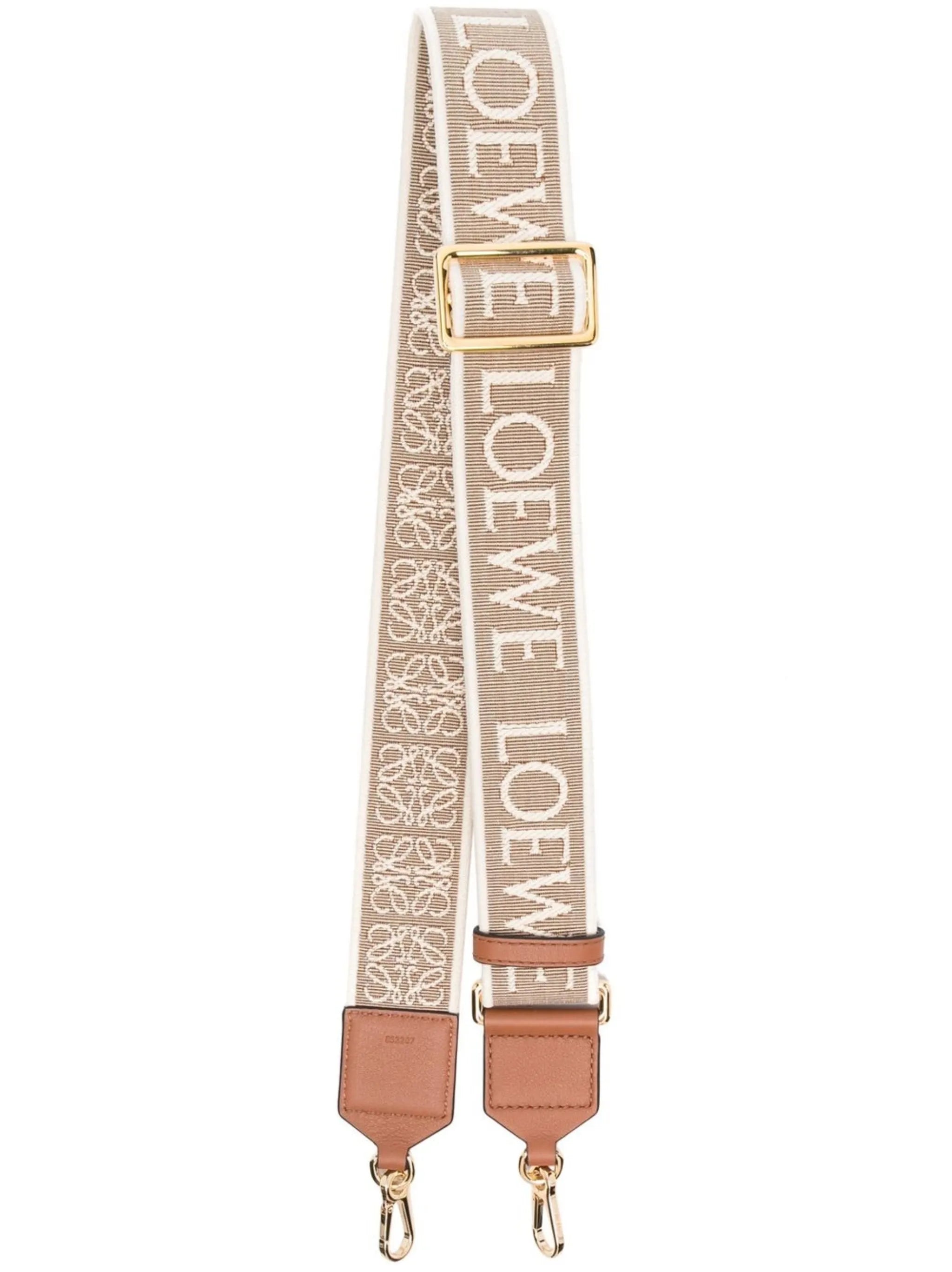 Anagram logo bag strap