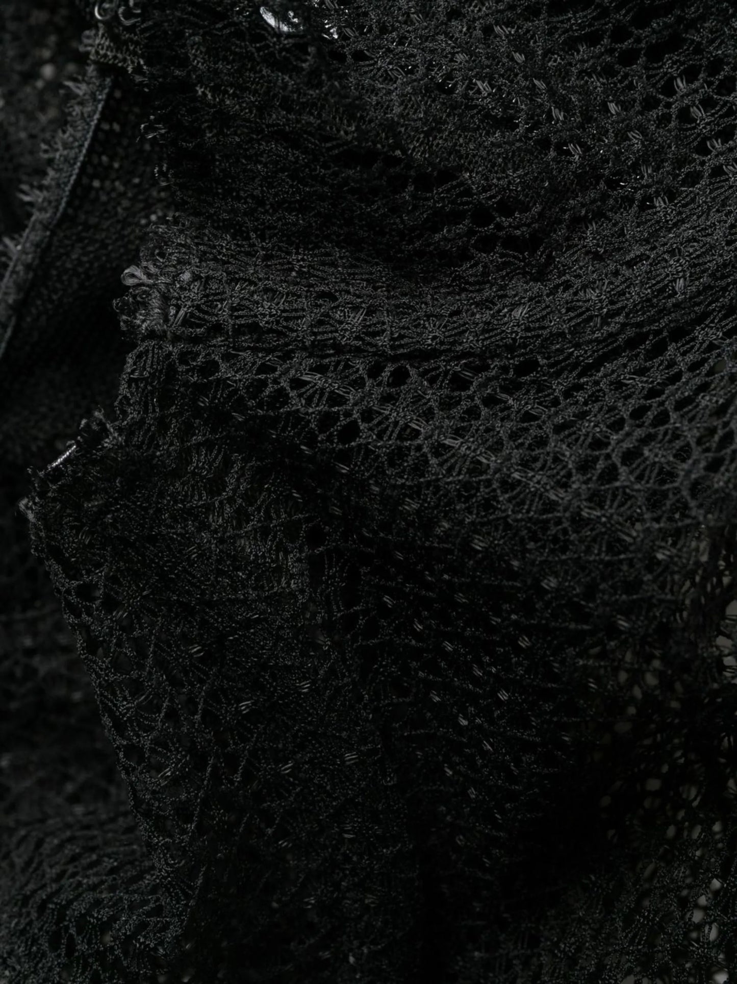 Crochet mesh bodysuit