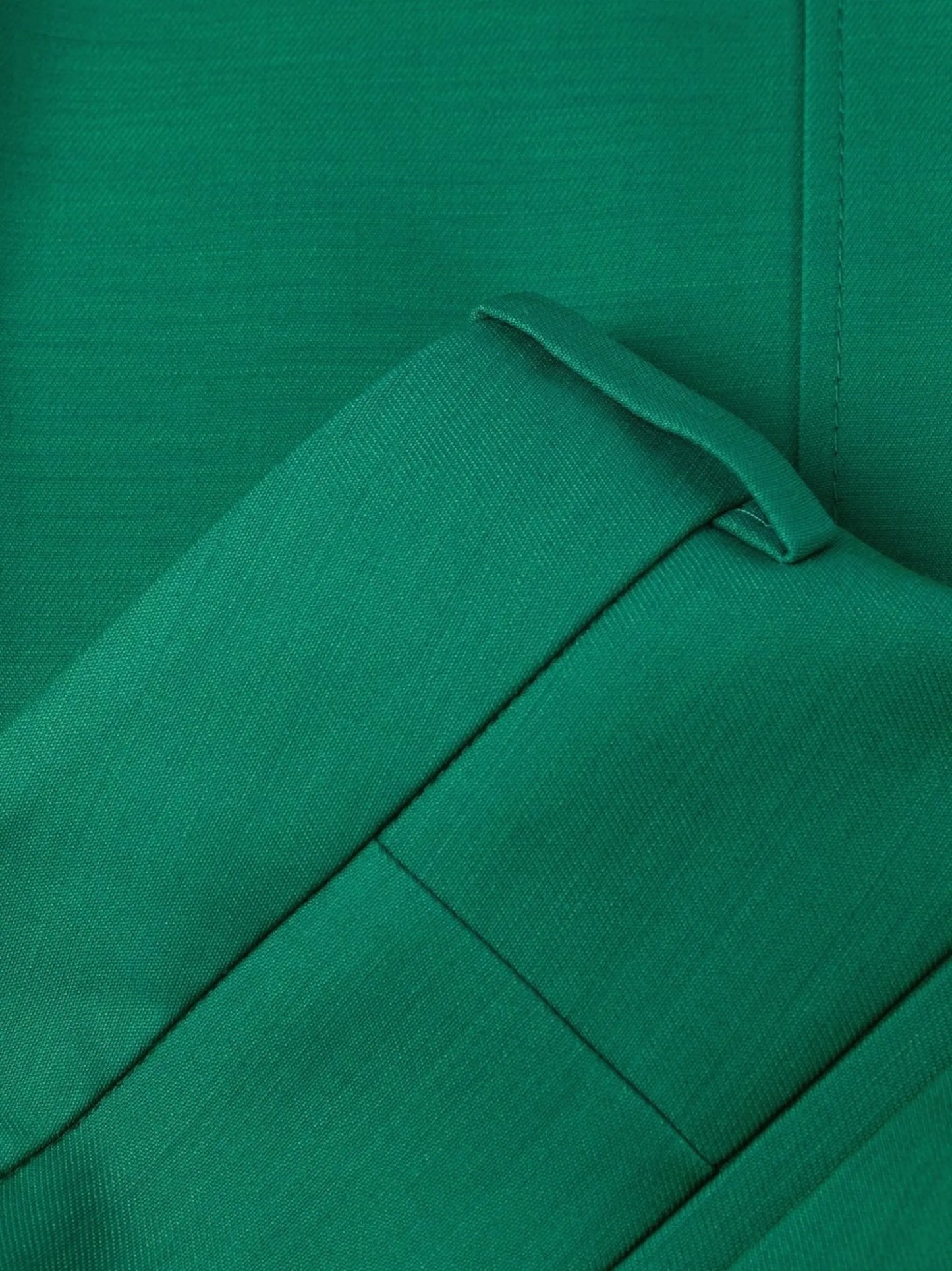 high-waist wide-leg trousers