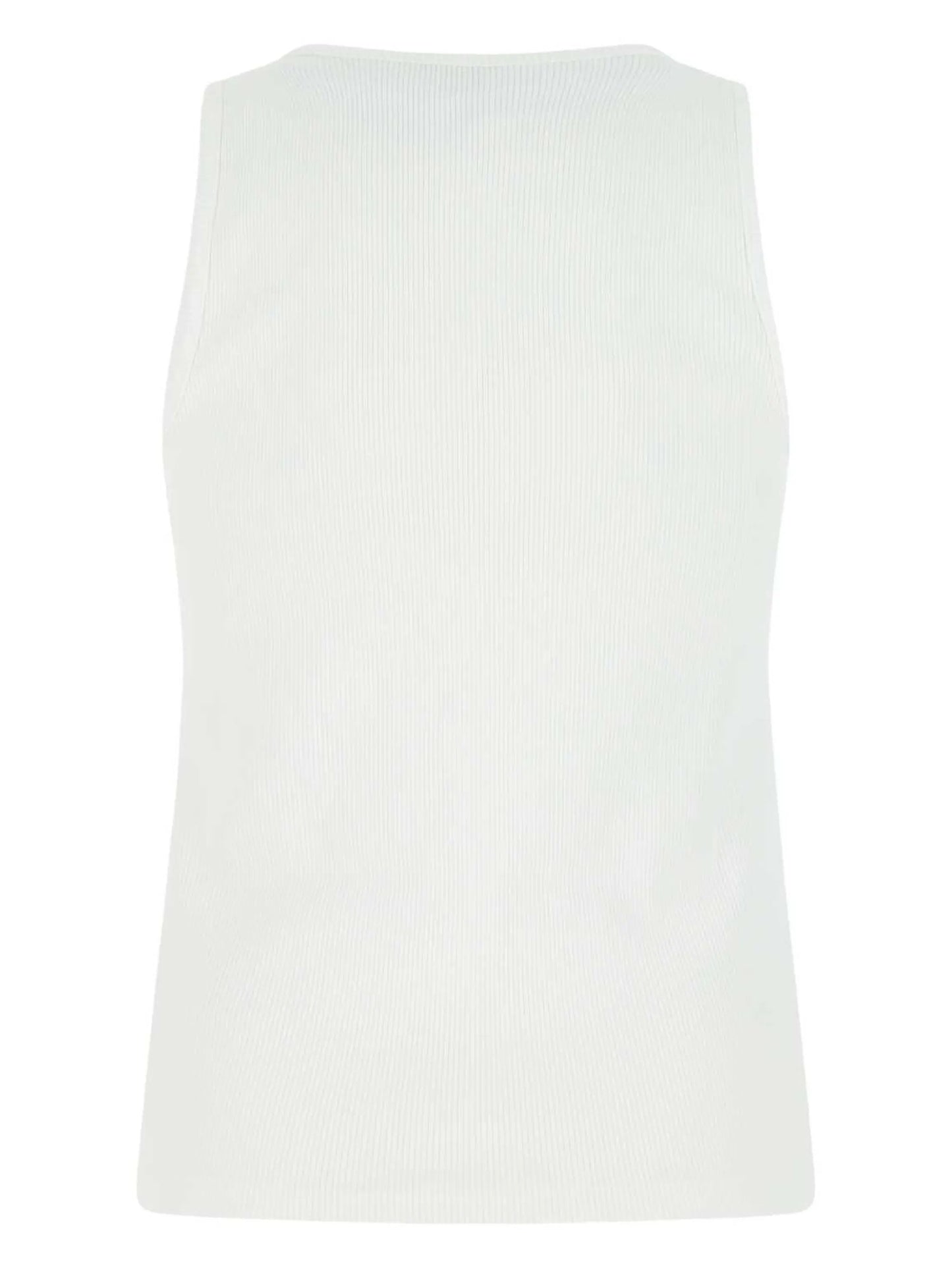 cotton-blend tank top