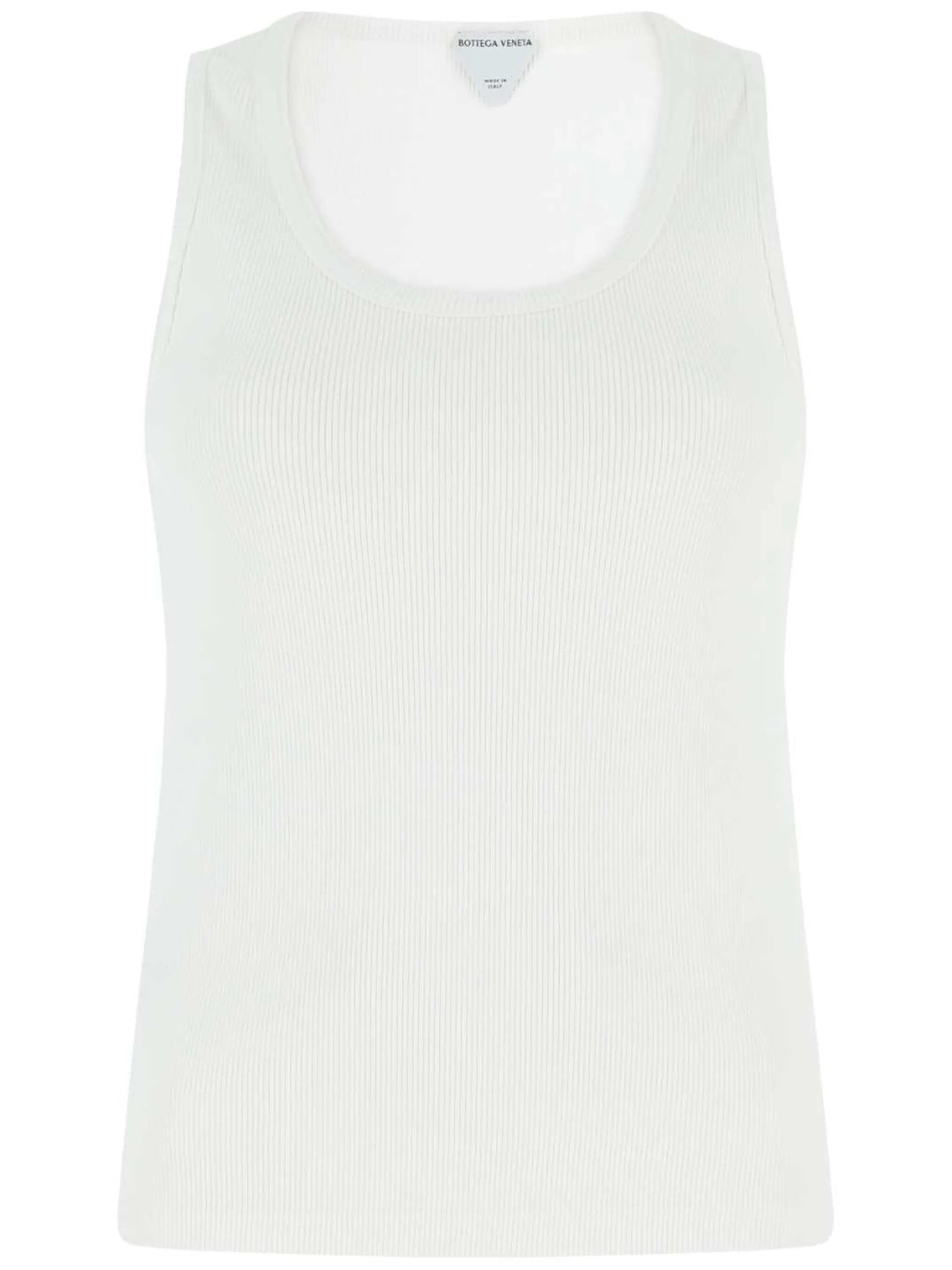 cotton-blend tank top