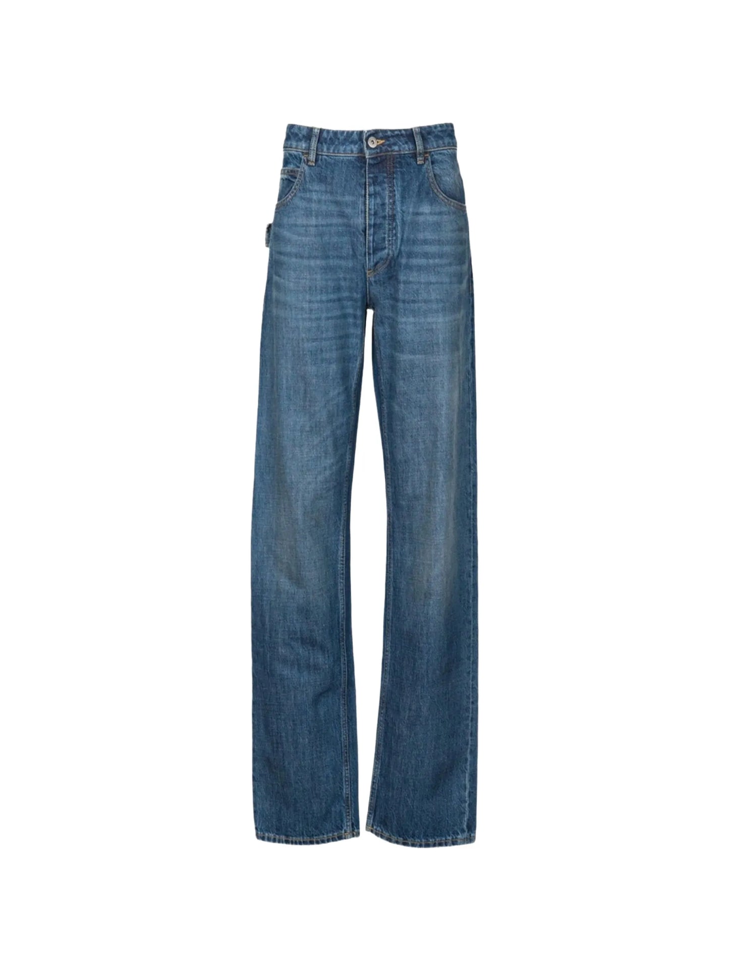 logo-patch jeans
