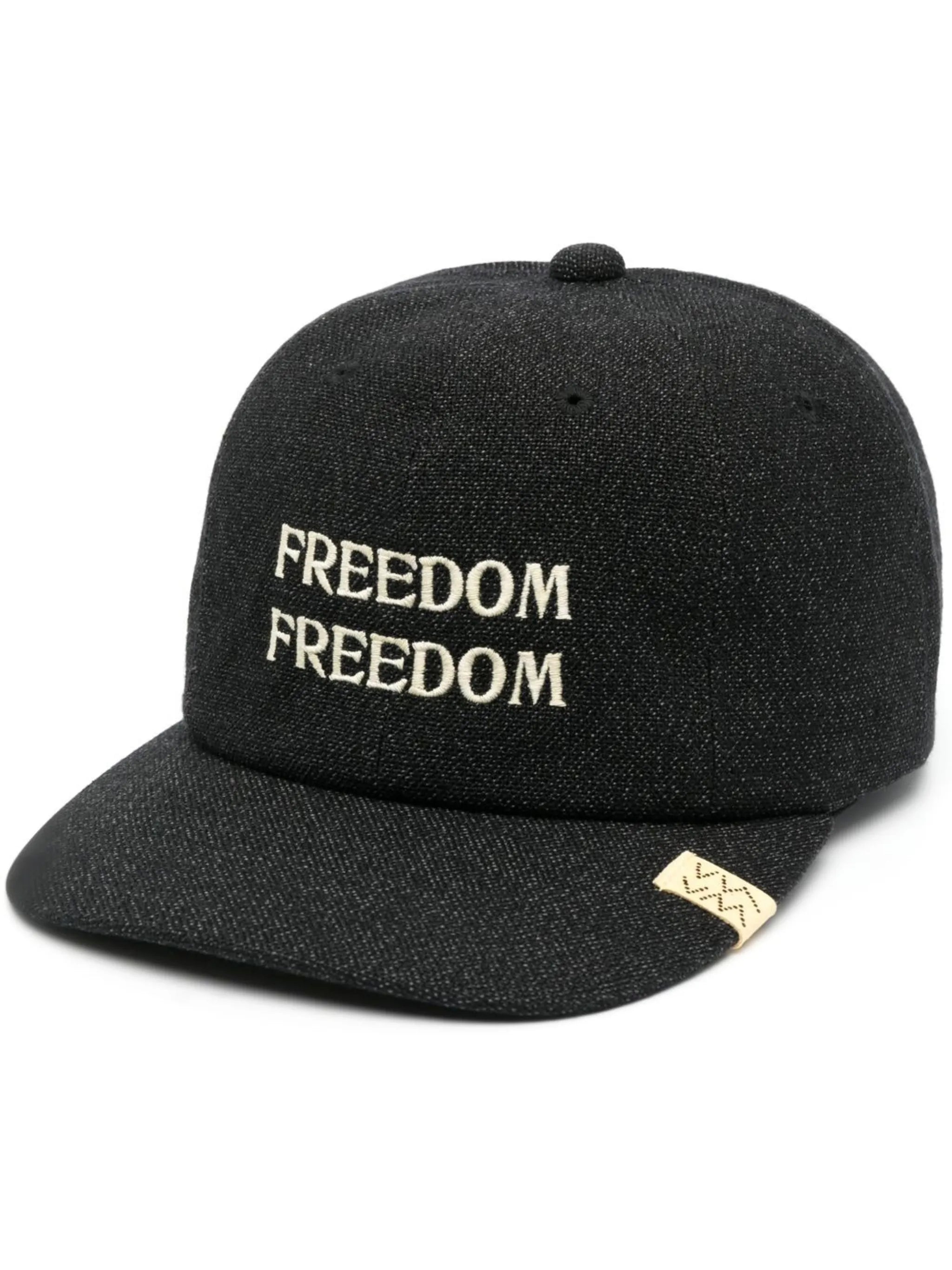 Freedom embroidered-logo cap