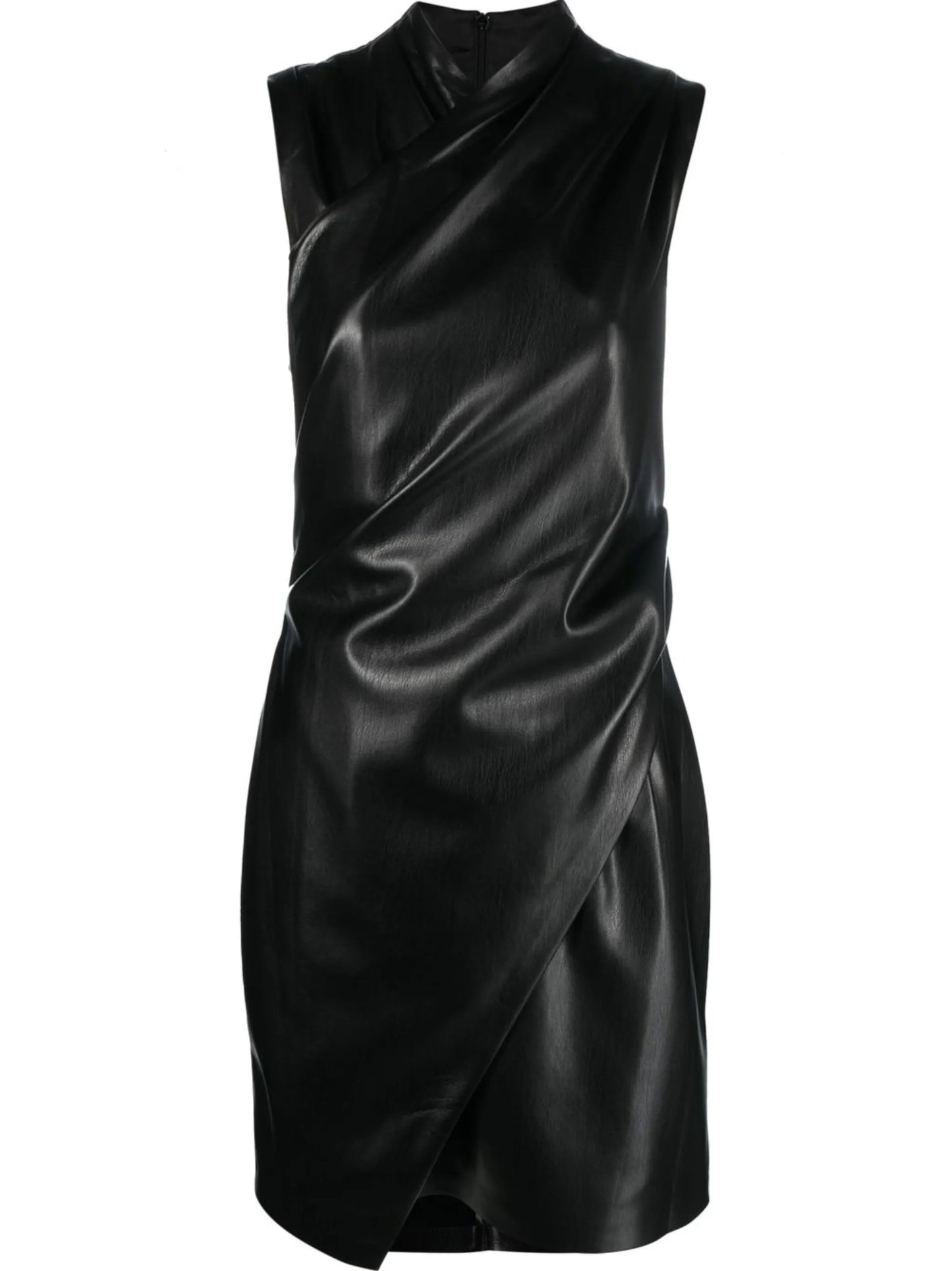 Melba wrap mini dress
