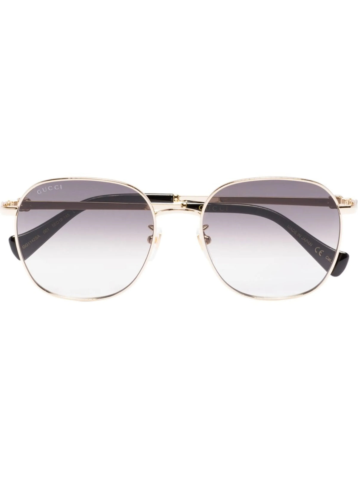 round-frame gradient sunglasses