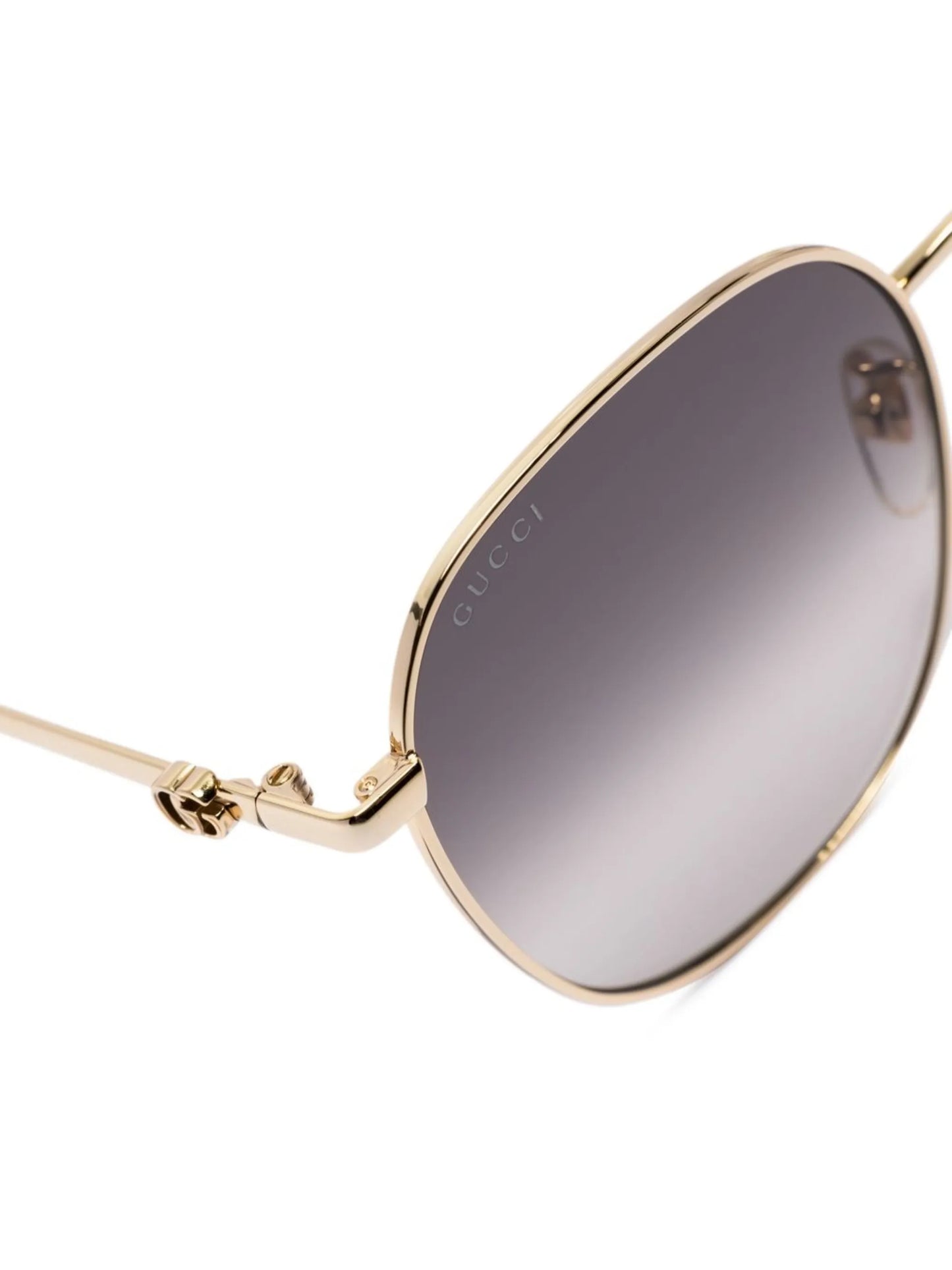 round-frame gradient sunglasses