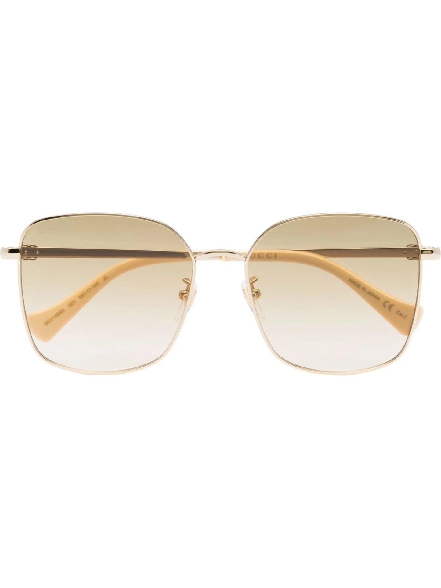oversized square frame sunglasses