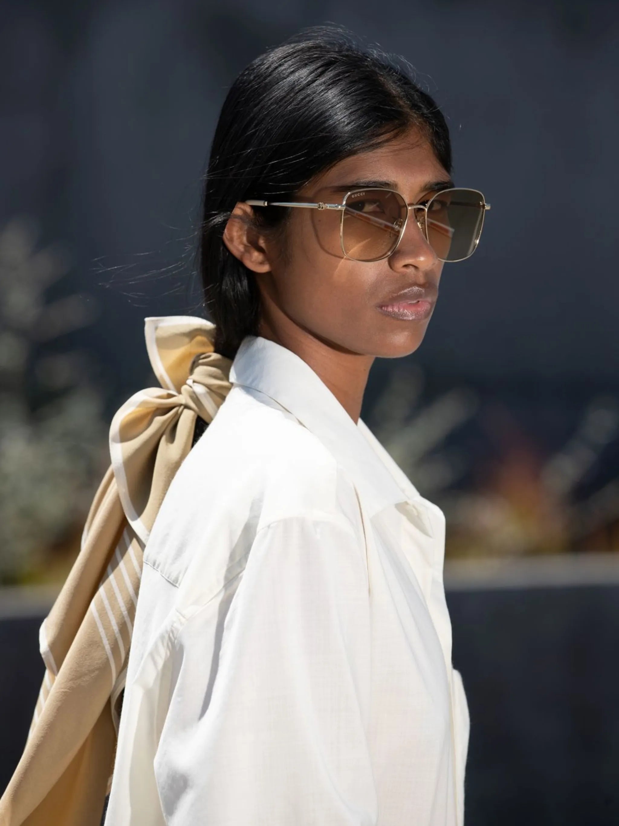 oversized square frame sunglasses