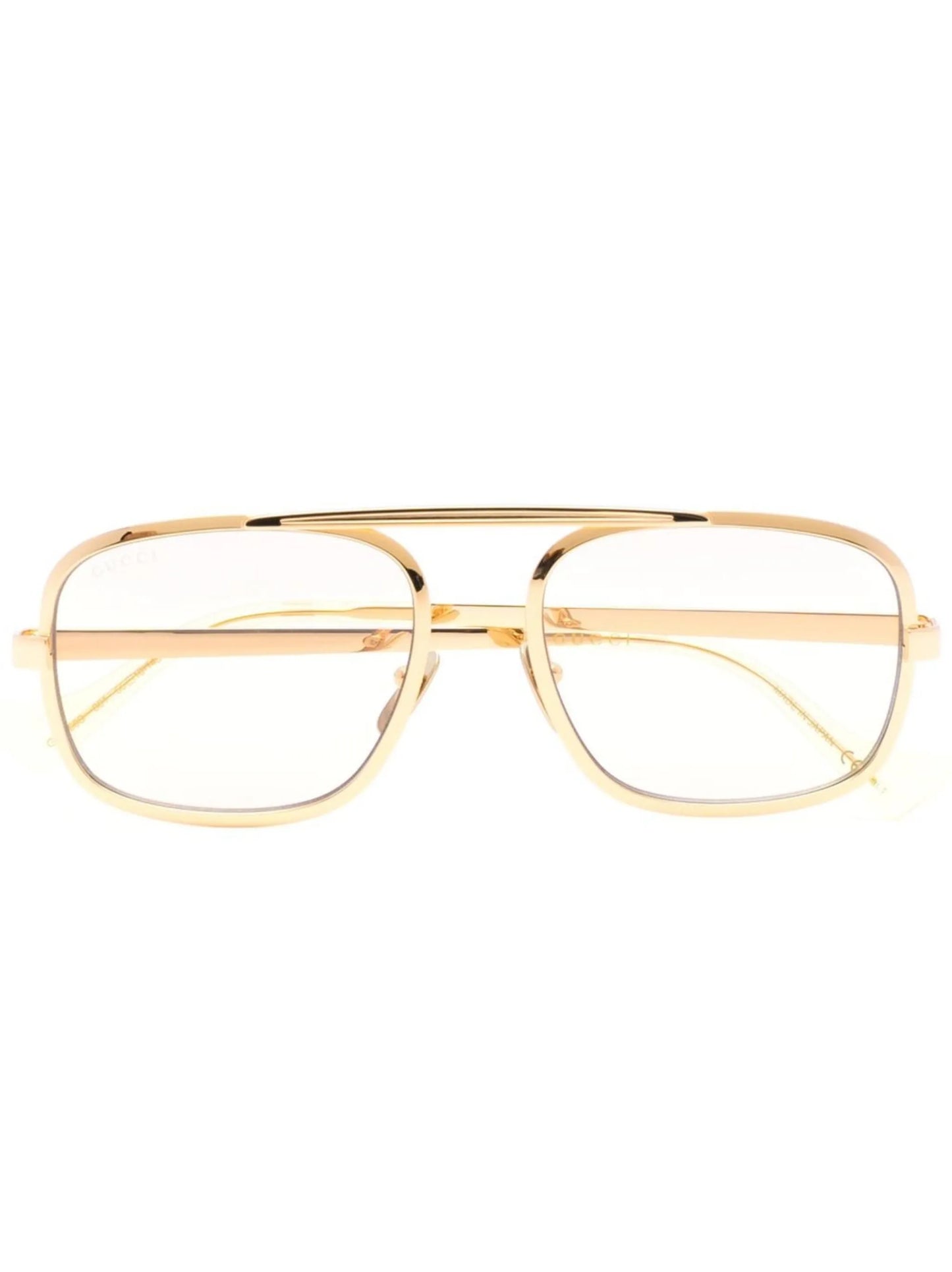 wire pilot-frame glasses