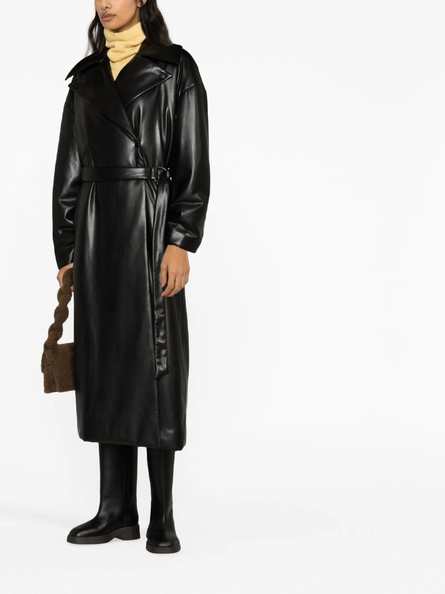 Liano belted trench coat