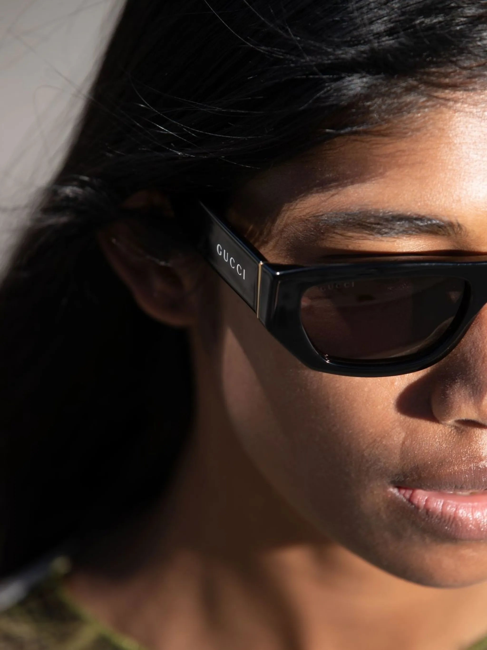 rectangle frame sunglasses
