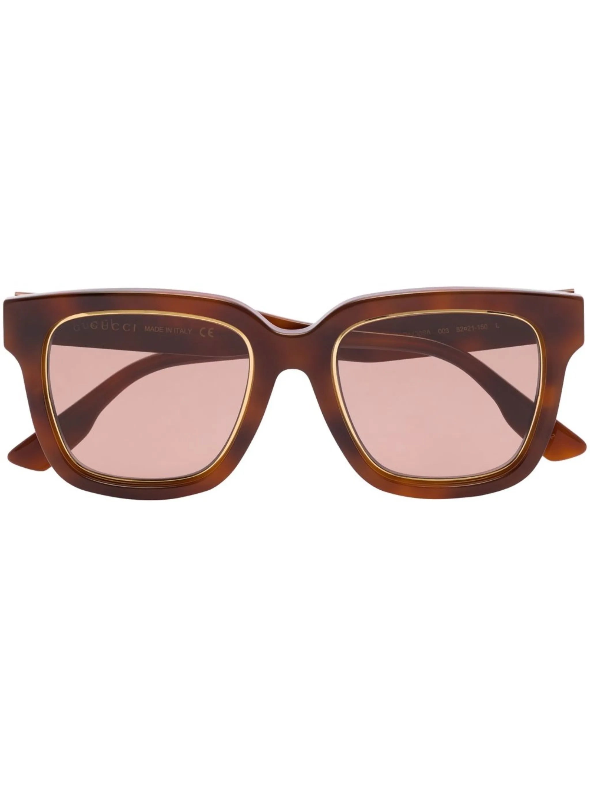 oversized square-frame sunglasses