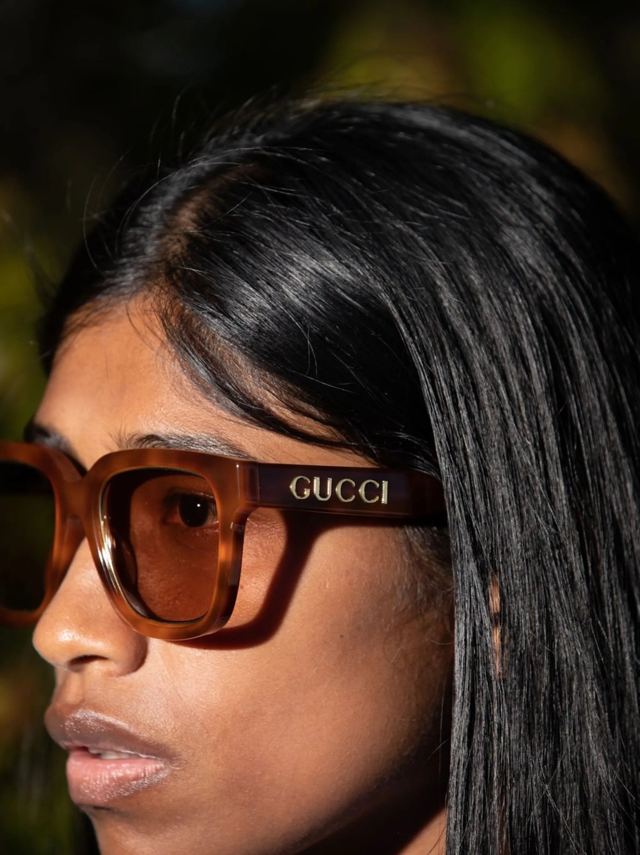 oversized square-frame sunglasses